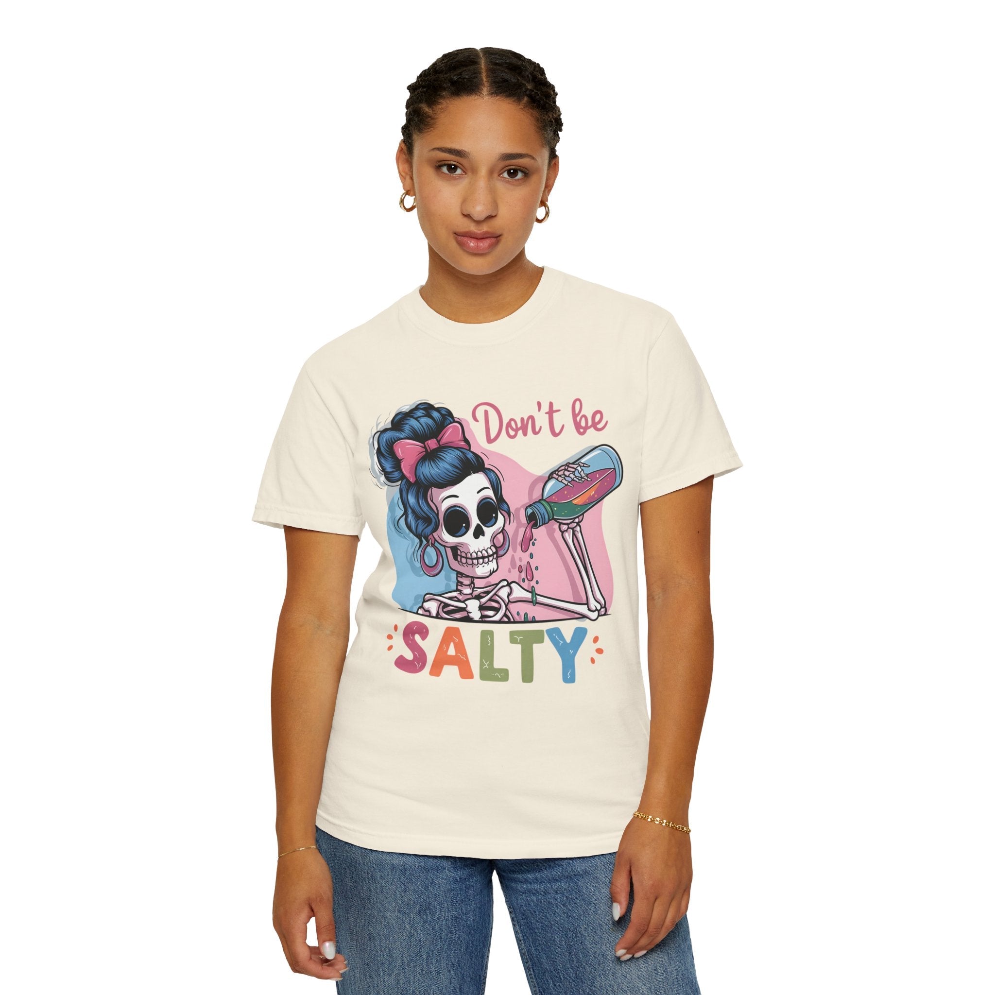 Women's Graphic T-Shirt - Don't Be Salty | T-Shirt by atgodanddesigns