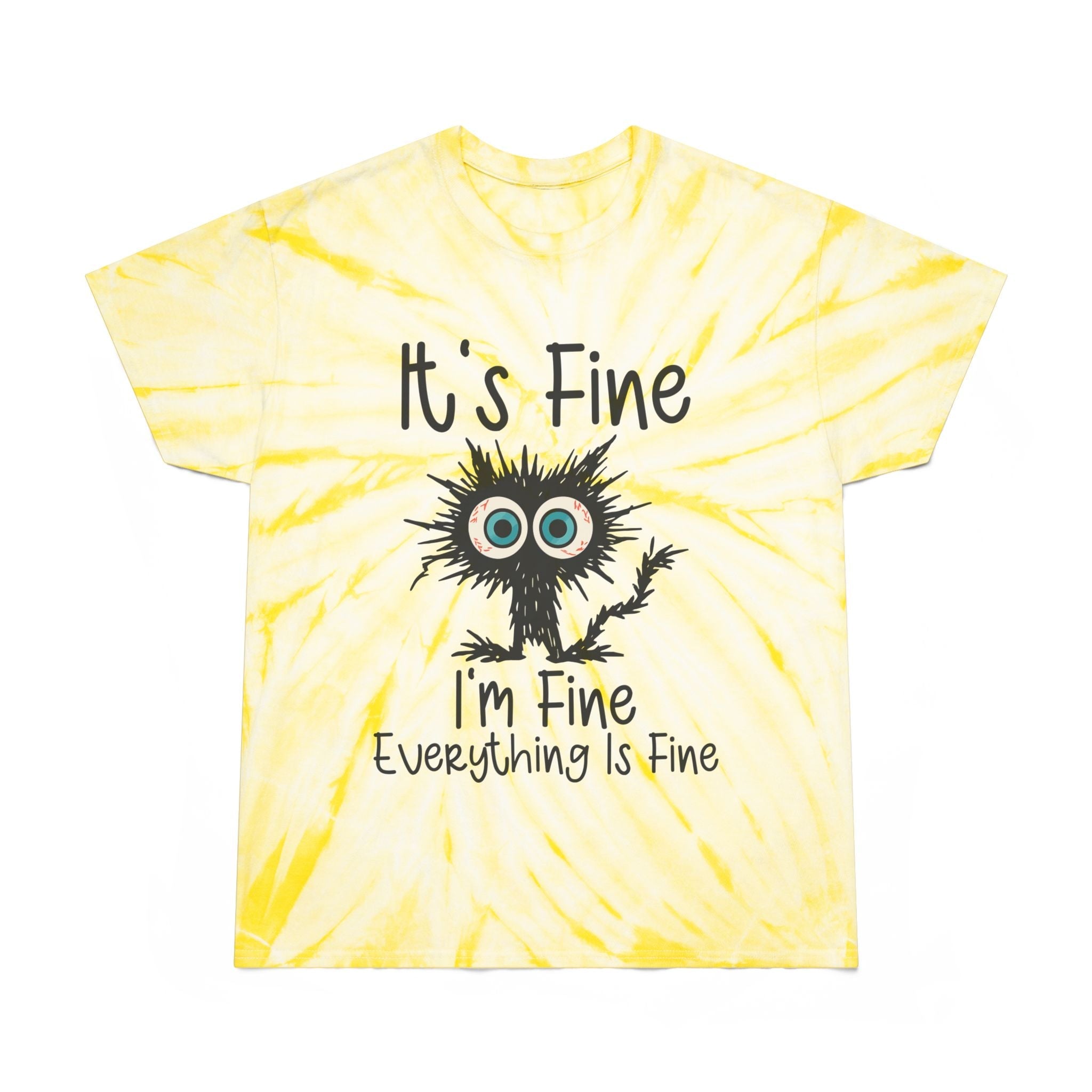Women's Graphic T-Shirt - It's Fine I'm Fine Everything Is Fine | T-Shirt by atgodanddesigns