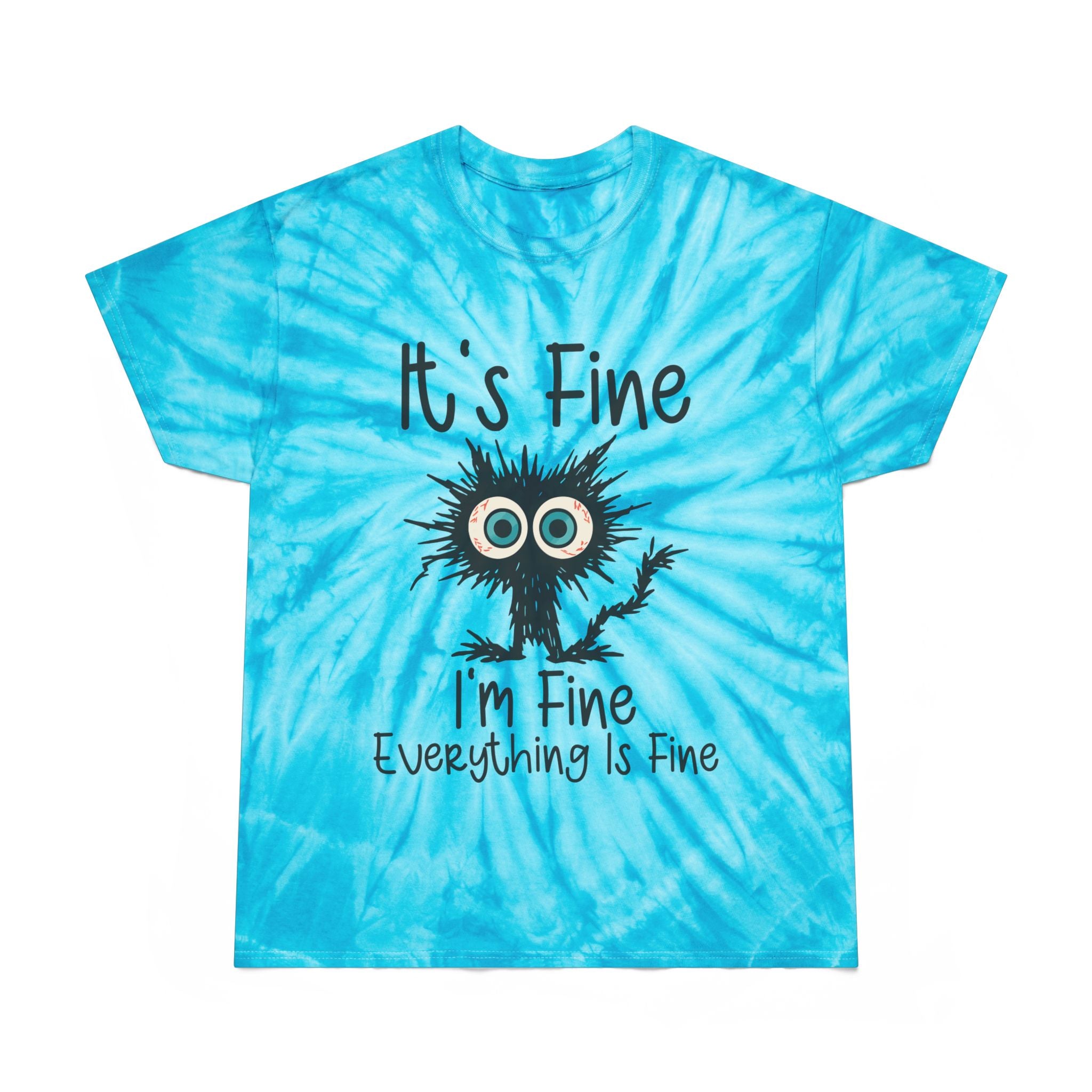 Women's Graphic T-Shirt - It's Fine I'm Fine Everything Is Fine | T-Shirt by atgodanddesigns