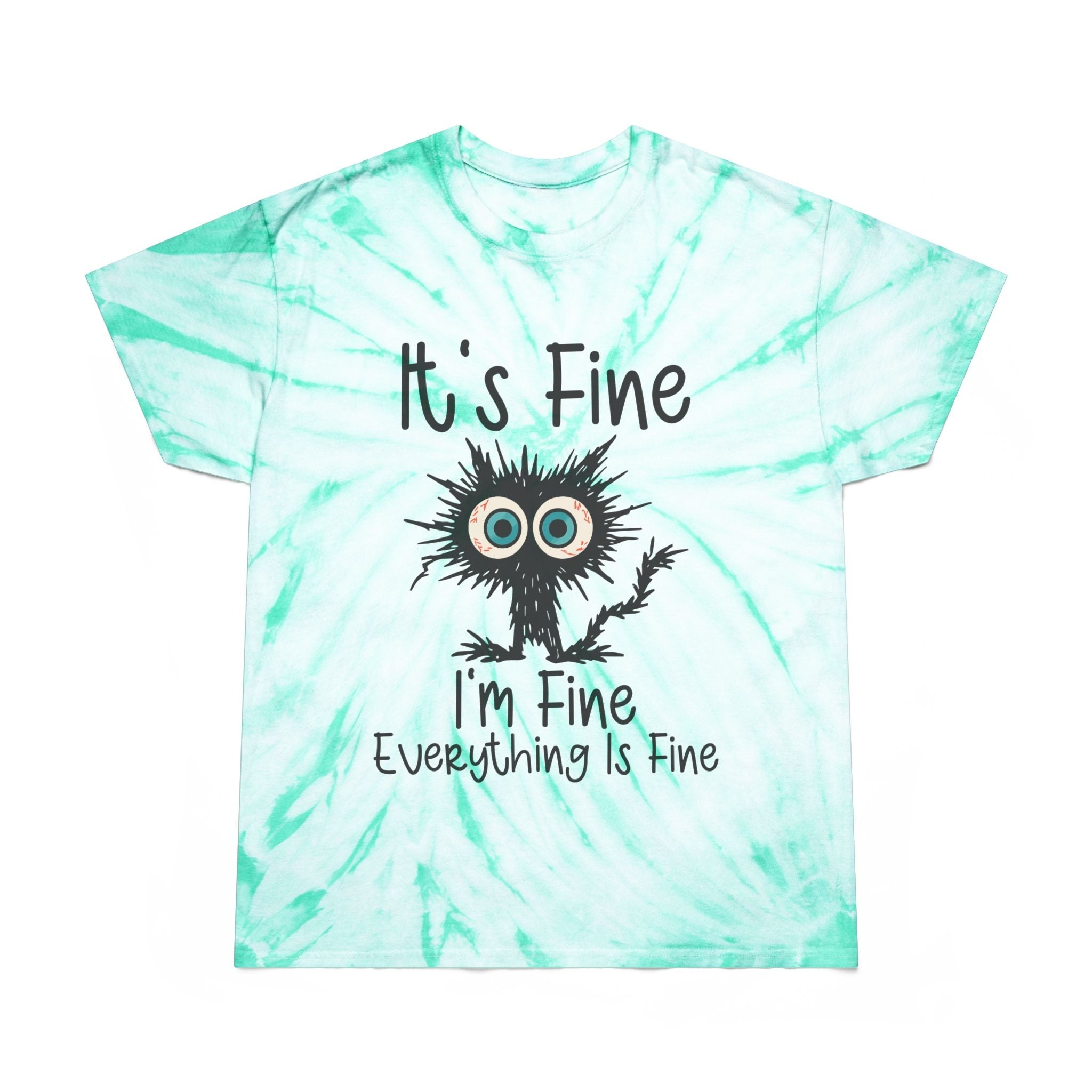 Women's Graphic T-Shirt - It's Fine I'm Fine Everything Is Fine | T-Shirt by atgodanddesigns