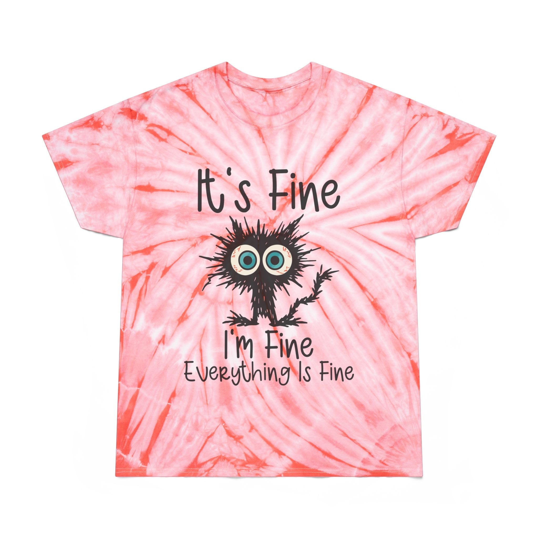 Women's Graphic T-Shirt - It's Fine I'm Fine Everything Is Fine | T-Shirt by atgodanddesigns