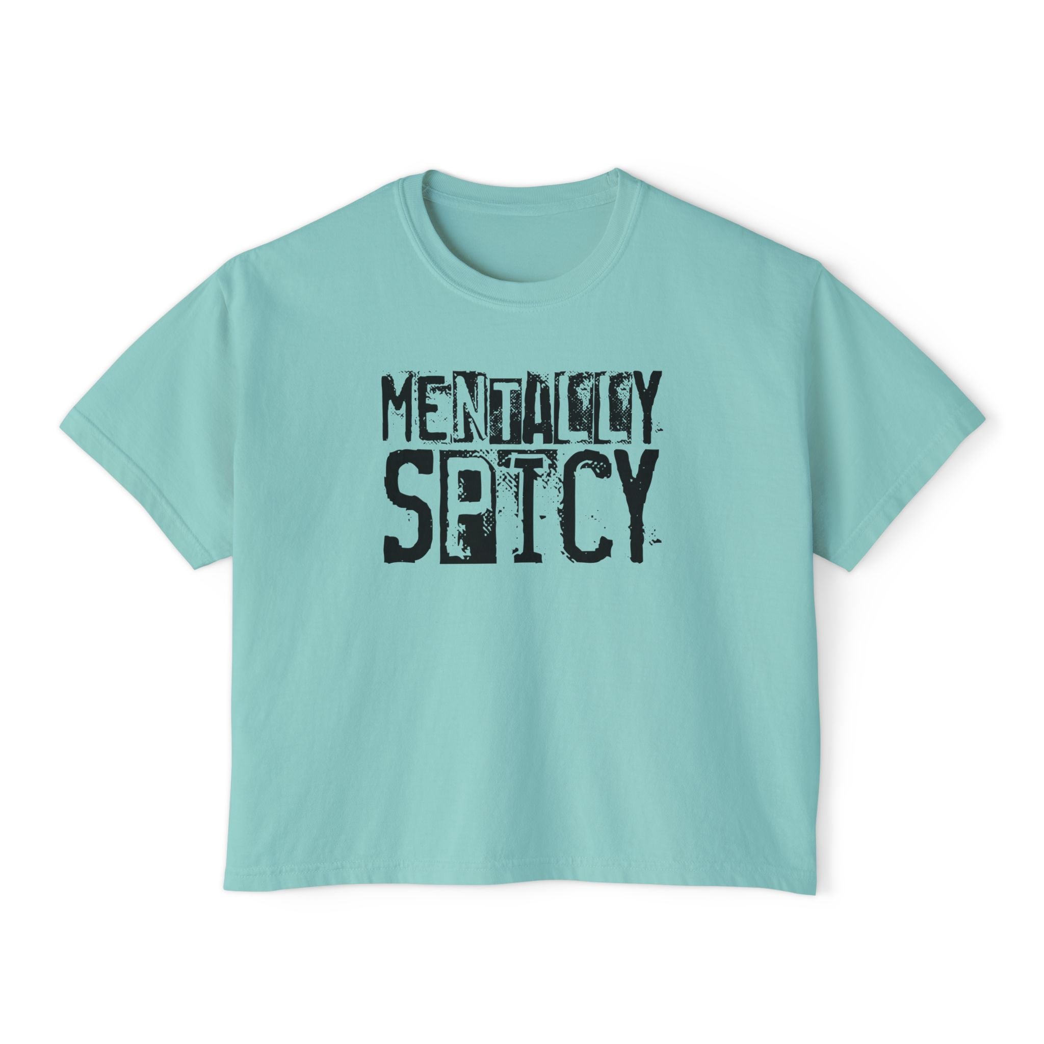 Women's Graphic T-Shirt - Mentally Spicy | T-Shirt by atgodanddesigns
