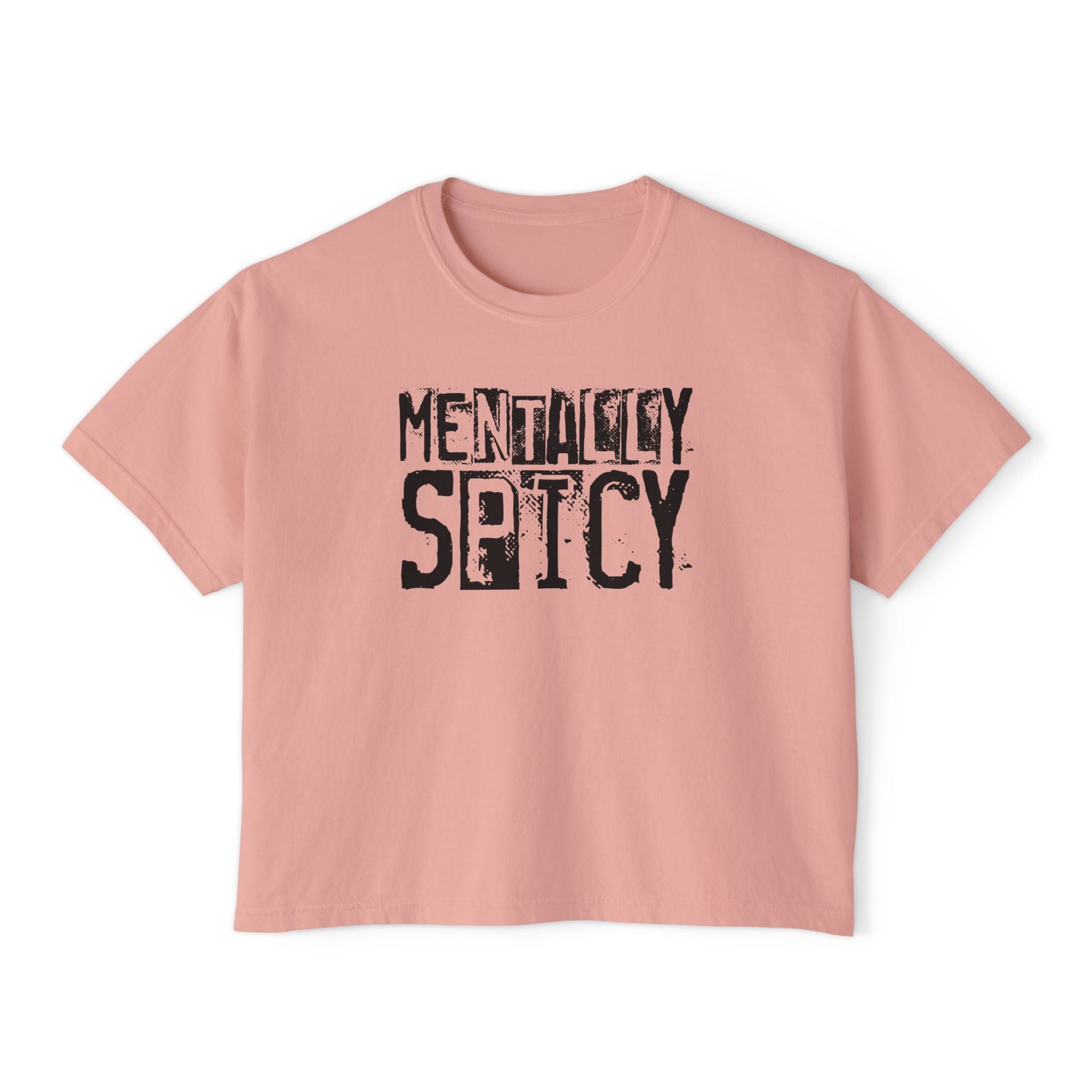 Women's Graphic T-Shirt - Mentally Spicy | T-Shirt by atgodanddesigns
