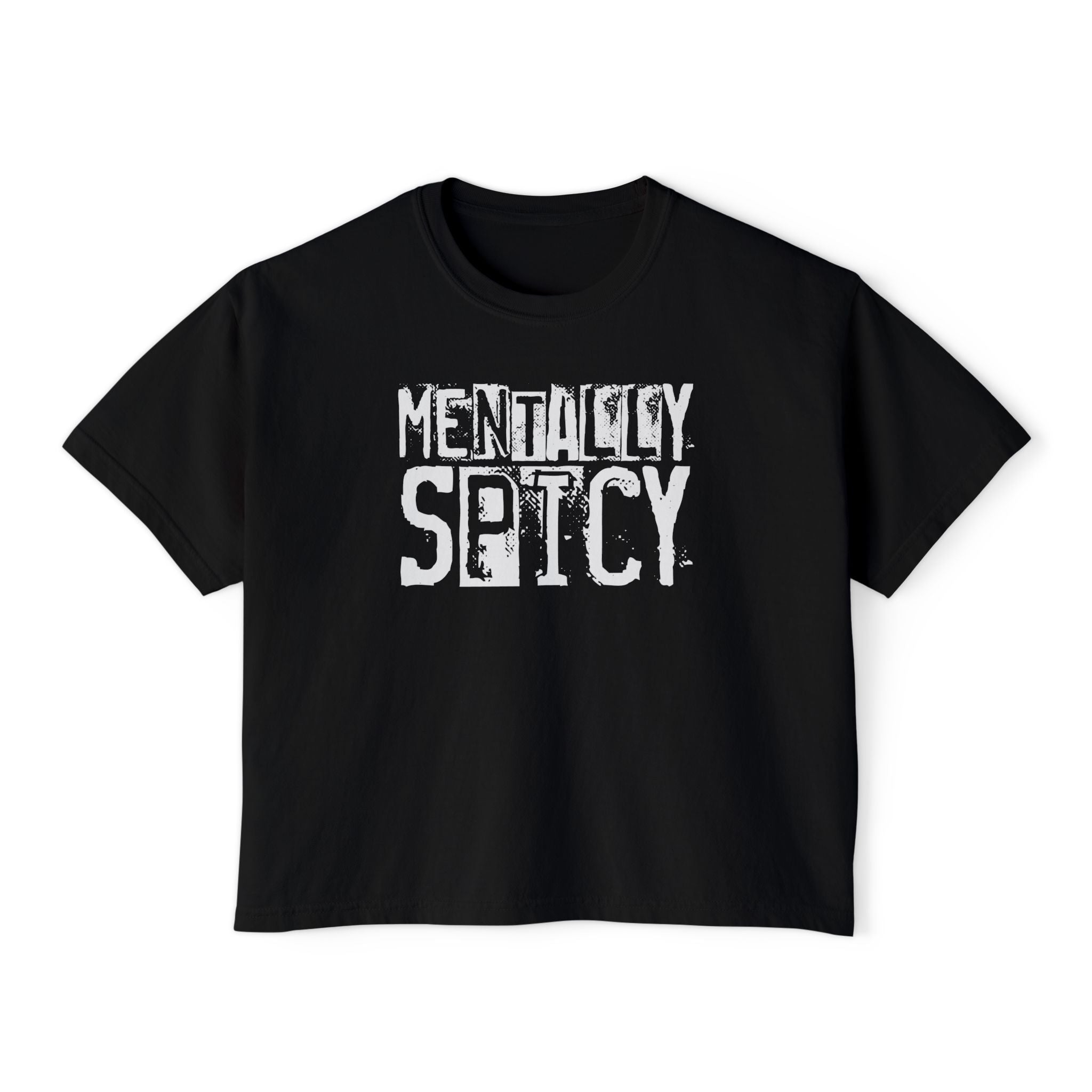 Women's Graphic T-Shirt - Mentally Spicy | T-Shirt by atgodanddesigns