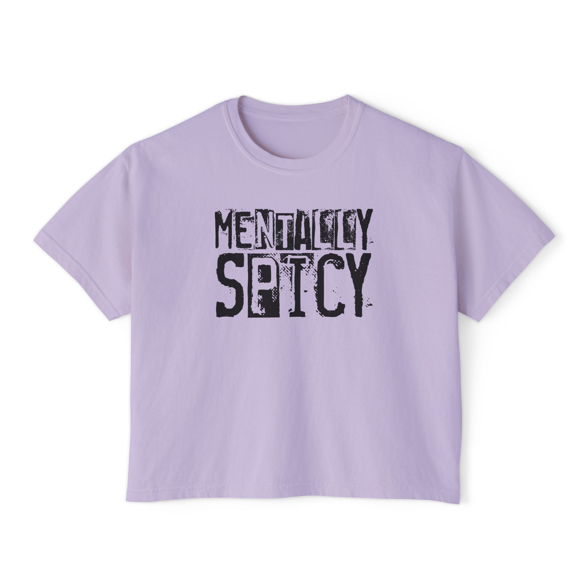 Women's Graphic T-Shirt - Mentally Spicy | T-Shirt by atgodanddesigns