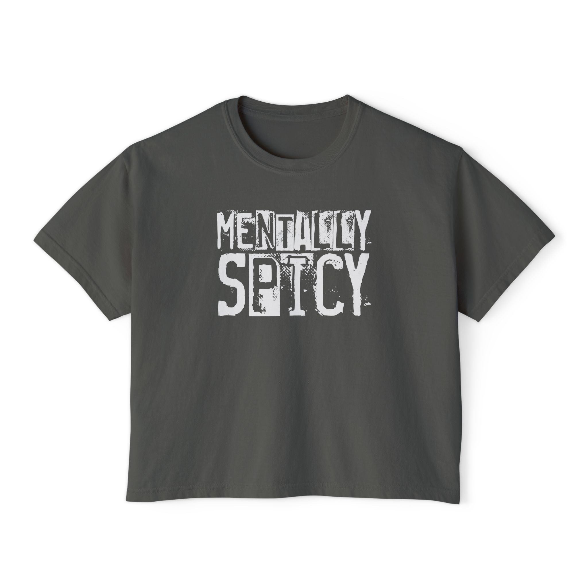 Women's Graphic T-Shirt - Mentally Spicy | T-Shirt by atgodanddesigns