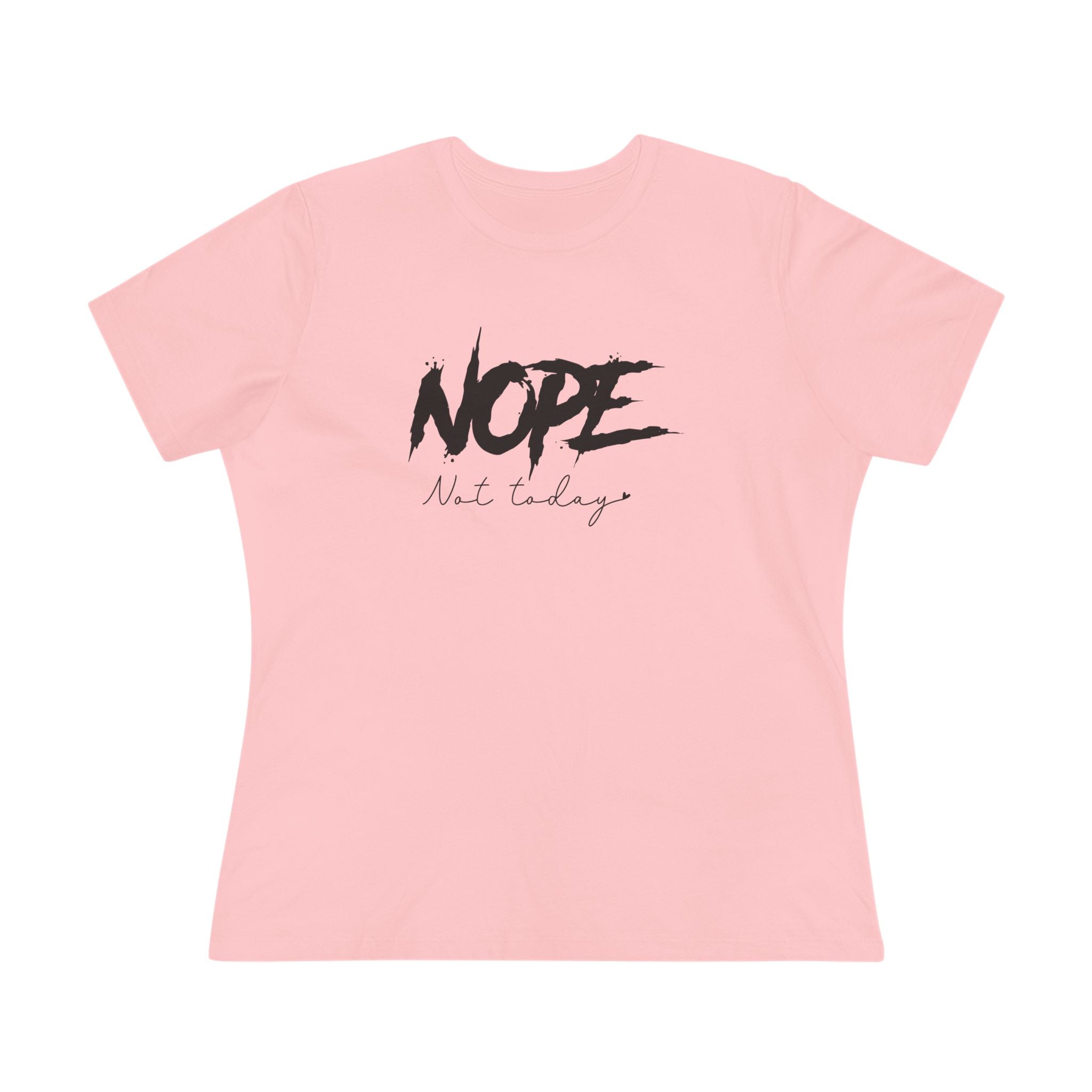 Women's Graphic T-Shirt - Nope Not Today | T-Shirt by atgodanddesigns