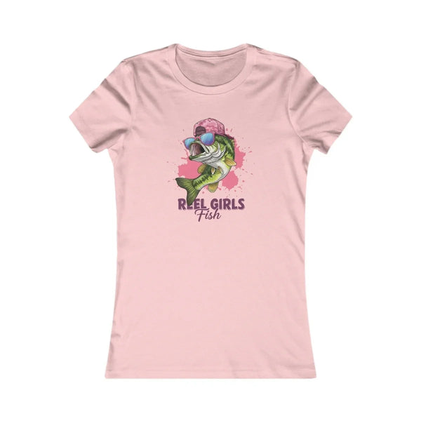 Women's Graphic T-Shirt - Reel Girls Fish | T-Shirt by atgodanddesigns