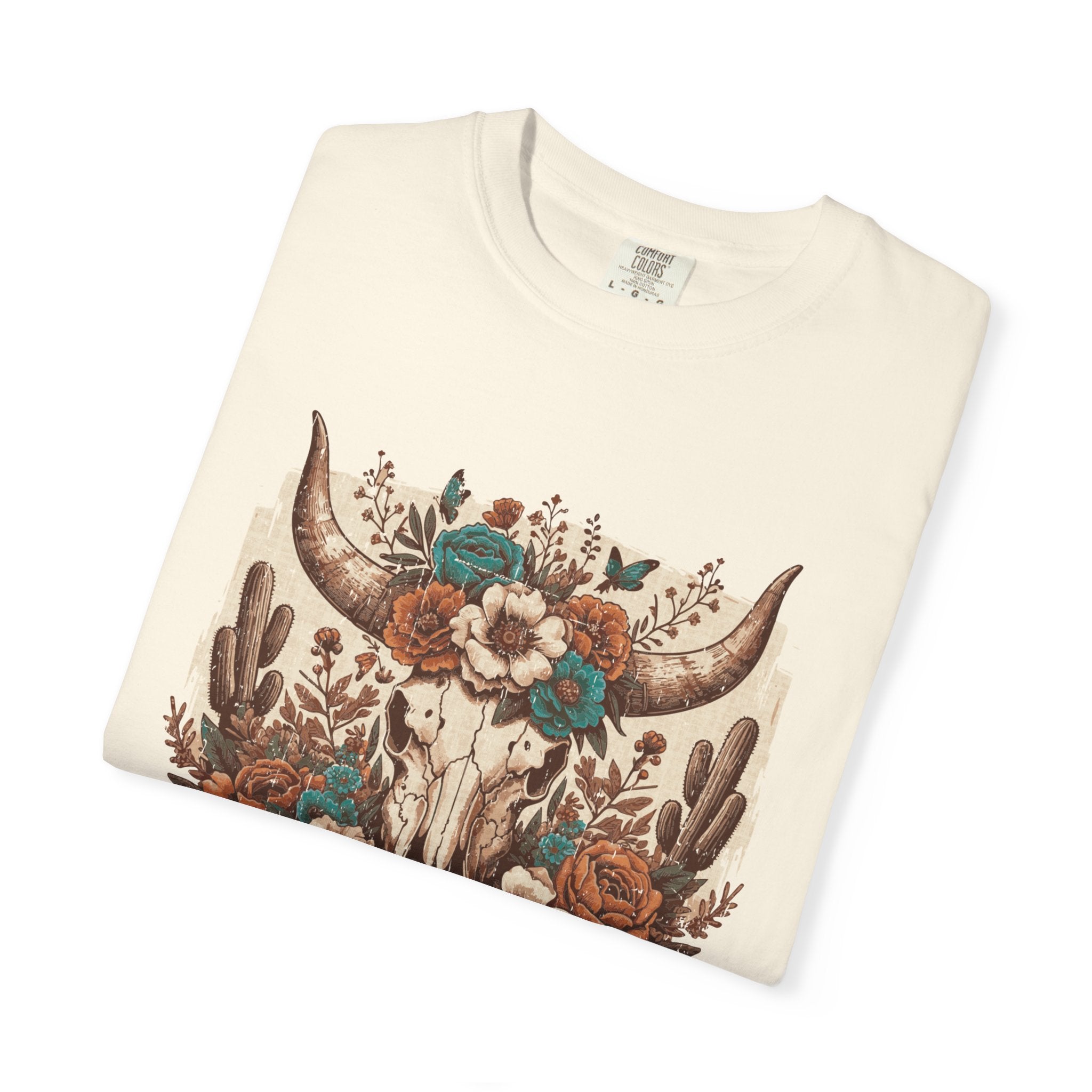 Women's Graphic T-Shirt - Skull | T-Shirt by atgodanddesigns