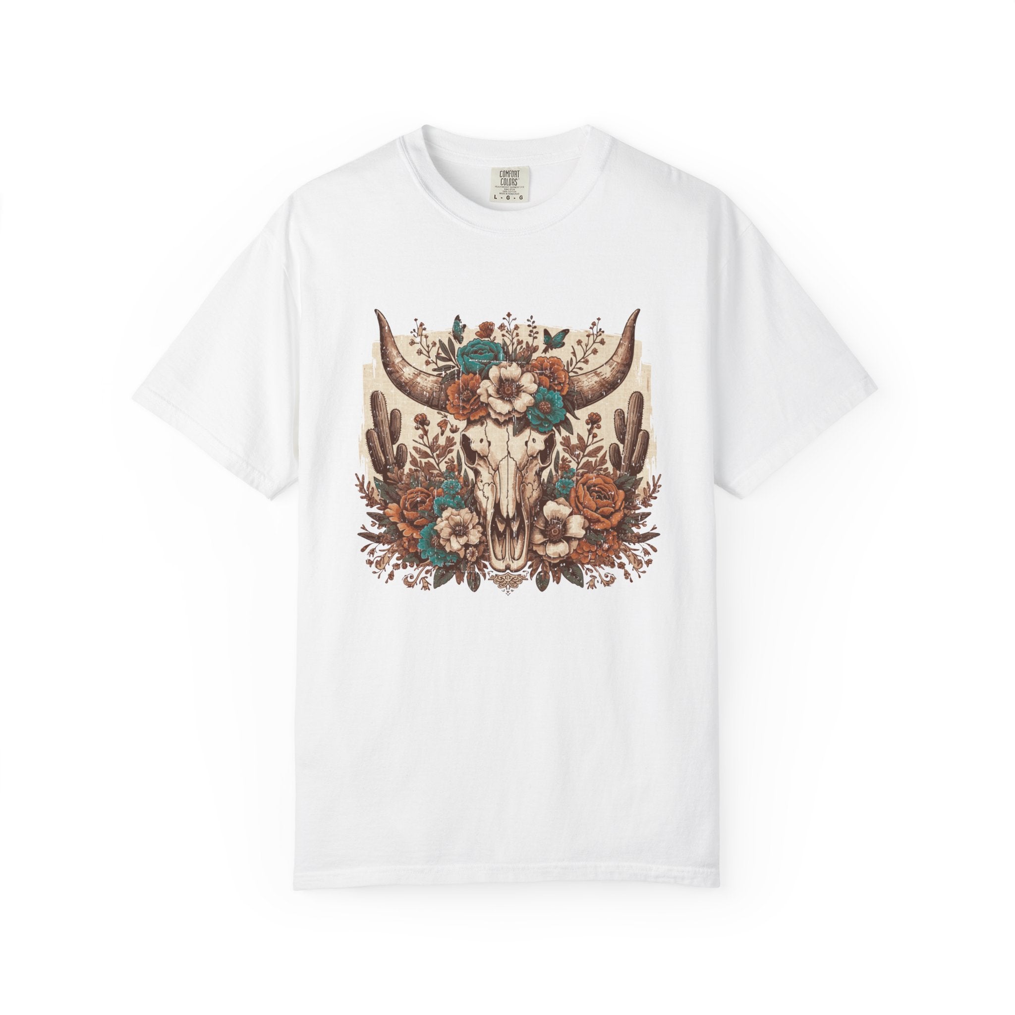 Women's Graphic T-Shirt - Skull | T-Shirt by atgodanddesigns