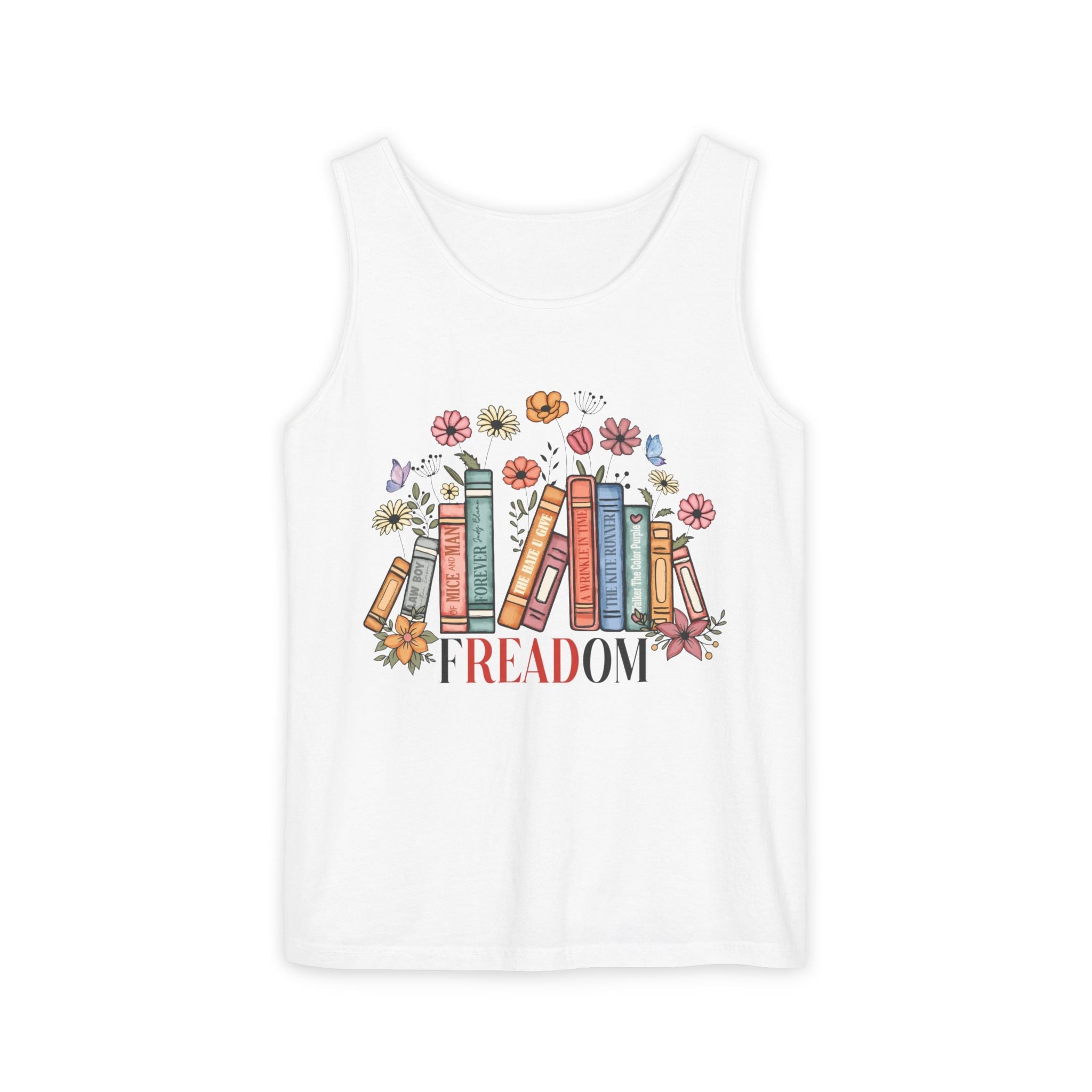 Women's Graphic Tank - Freadom | Tank Top by atgodanddesigns