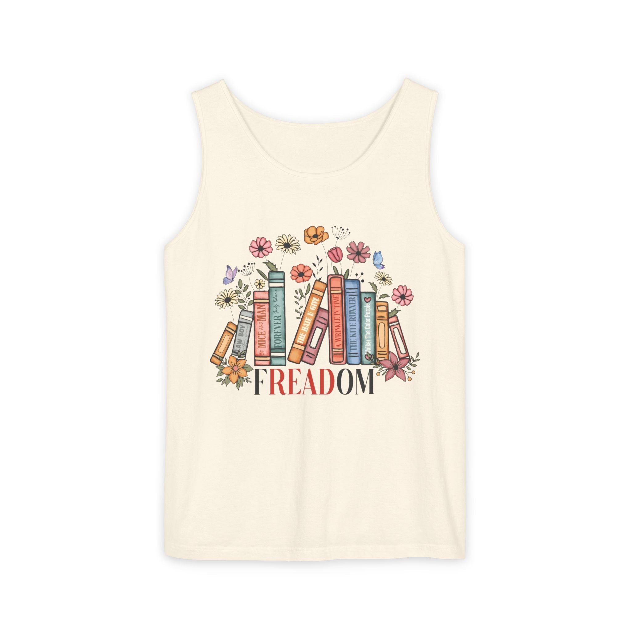 Women's Graphic Tank - Freadom | Tank Top by atgodanddesigns