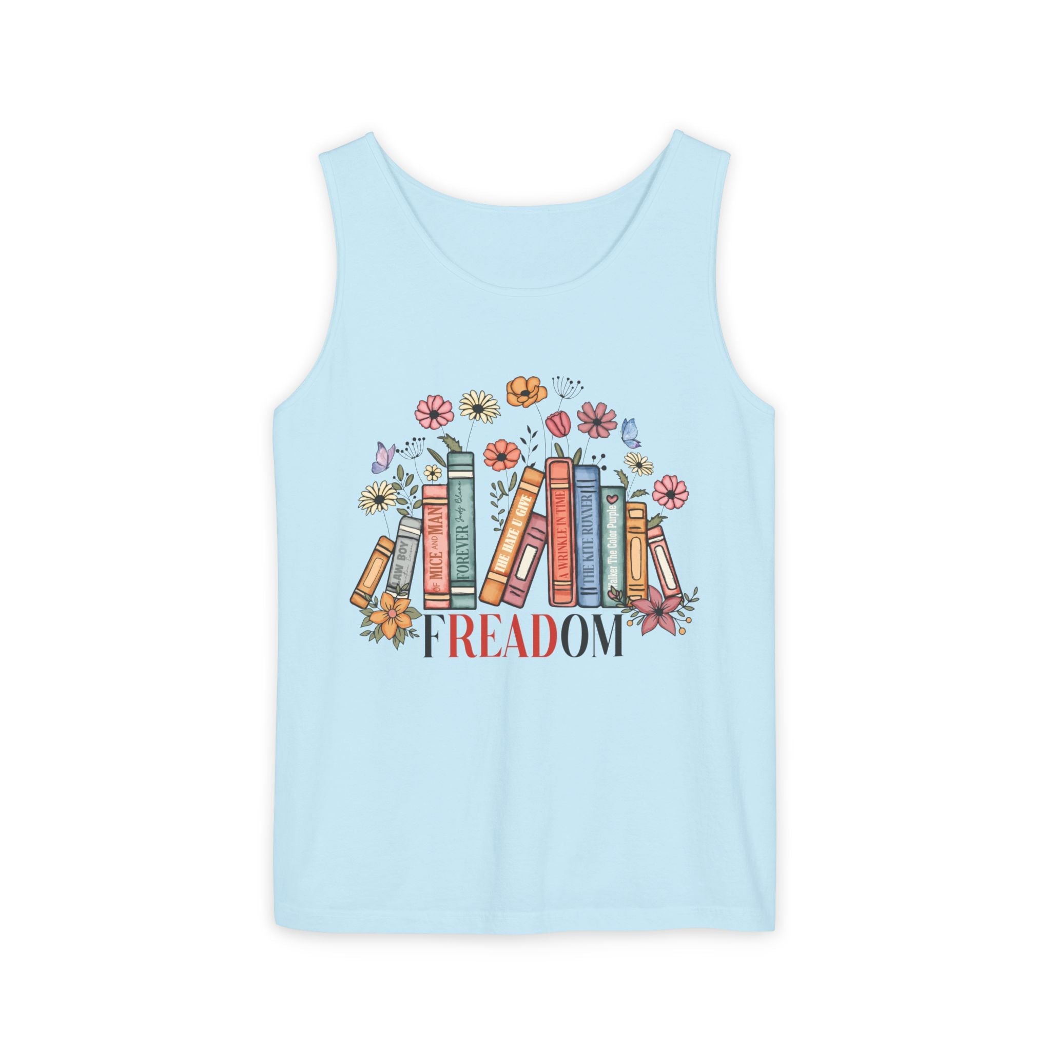 Women's Graphic Tank - Freadom | Tank Top by atgodanddesigns