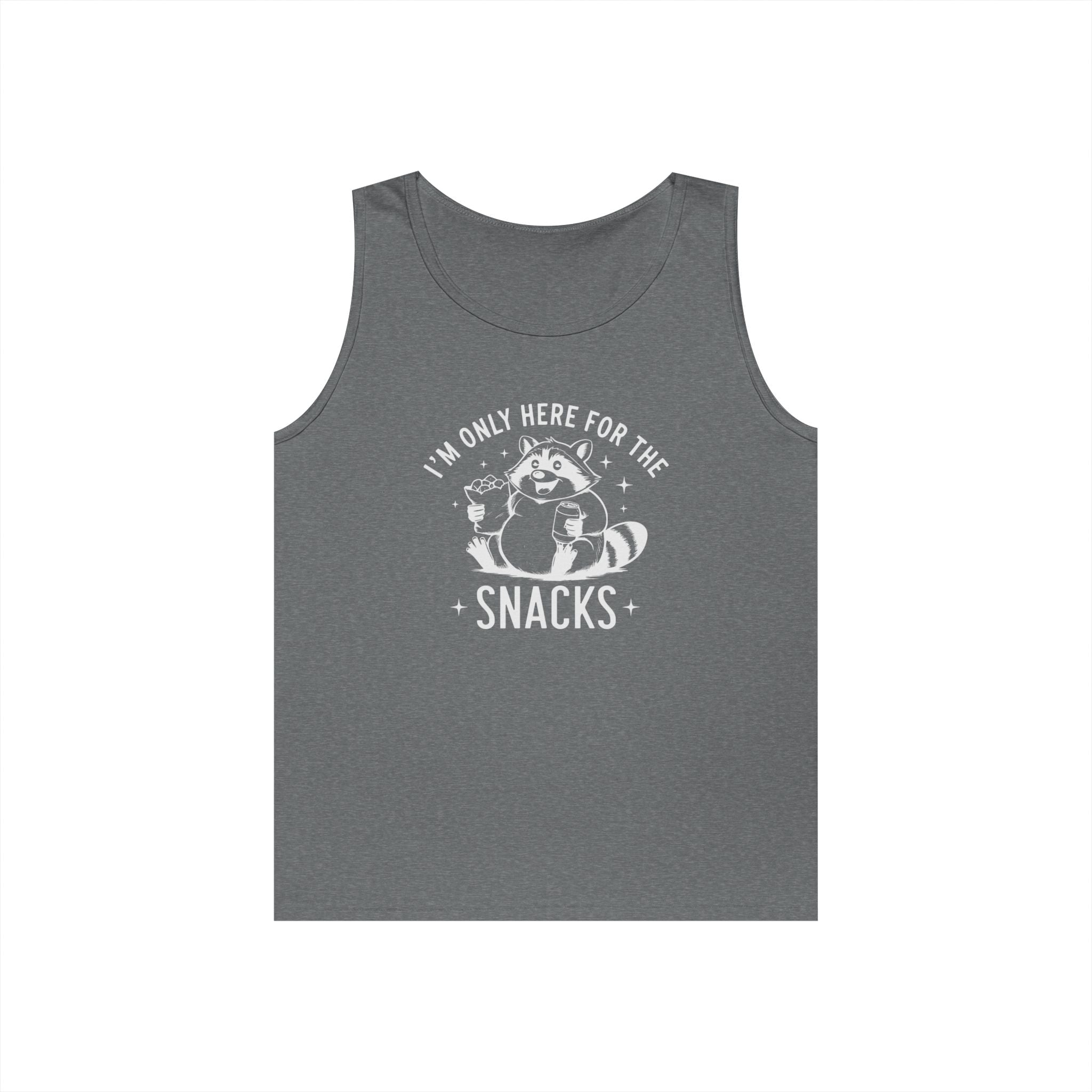 Women's Graphic Tank - I'm Only Here For The Snacks | Tank Top by atgodanddesigns
