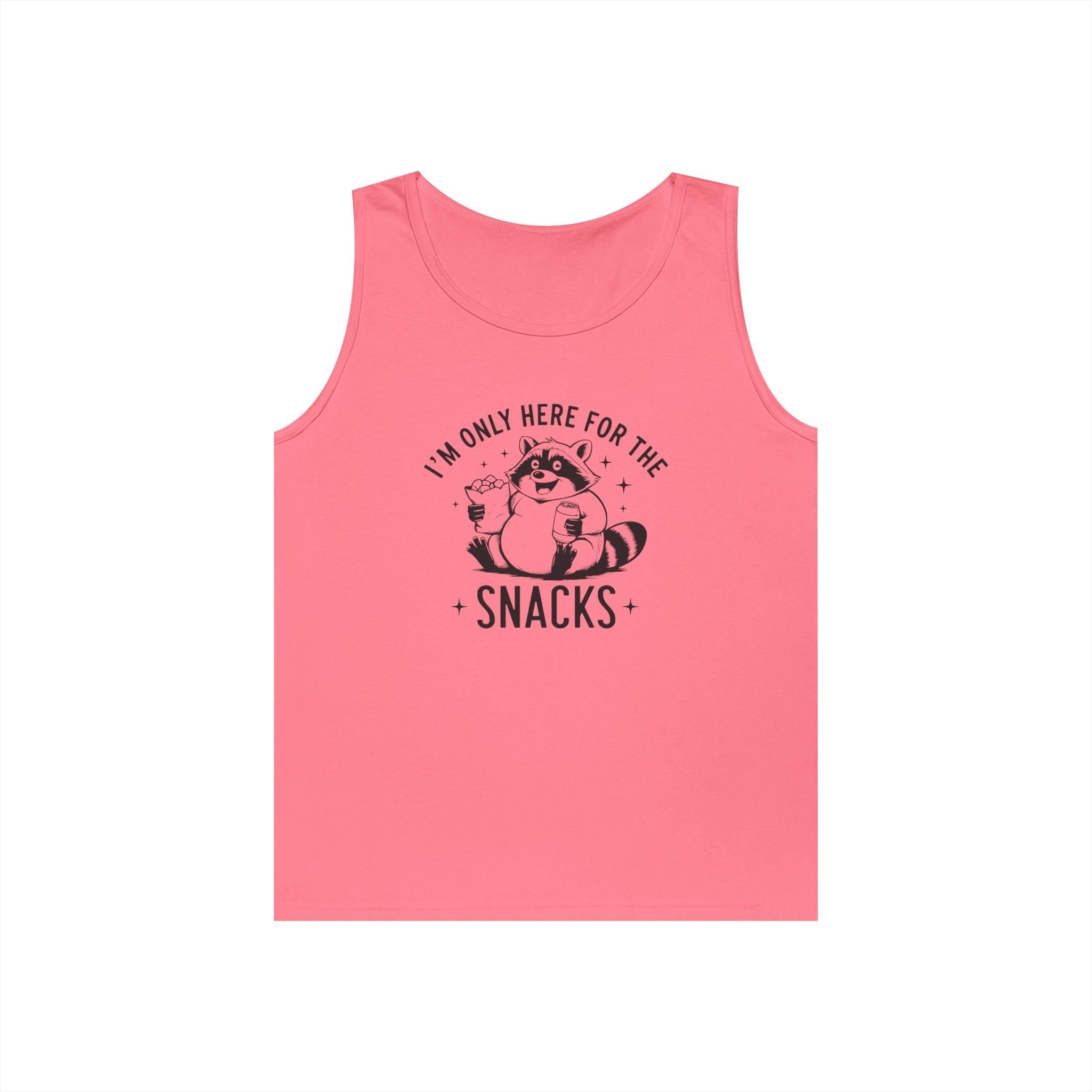 Women's Graphic Tank - I'm Only Here For The Snacks | Tank Top by atgodanddesigns
