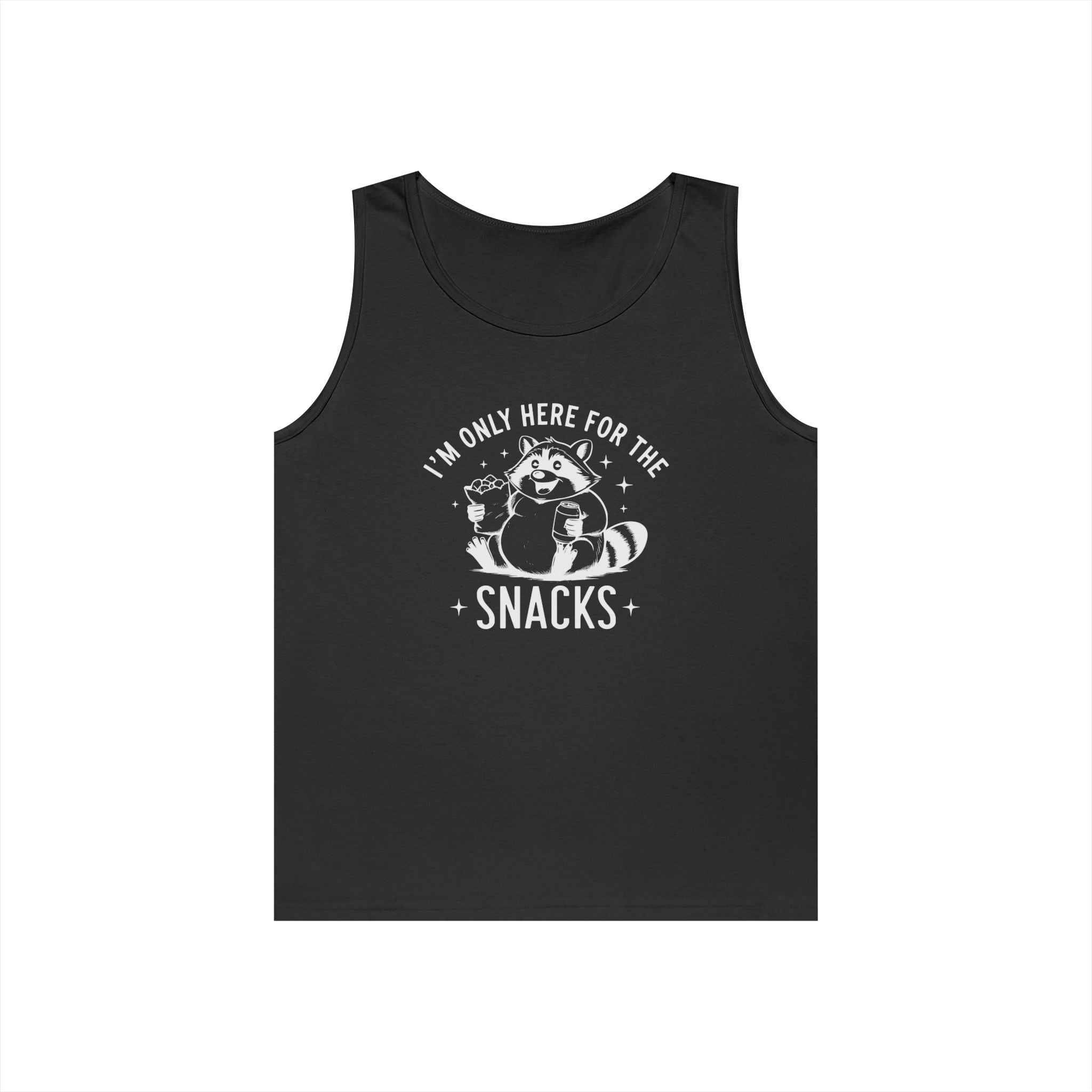 Women's Graphic Tank - I'm Only Here For The Snacks | Tank Top by atgodanddesigns