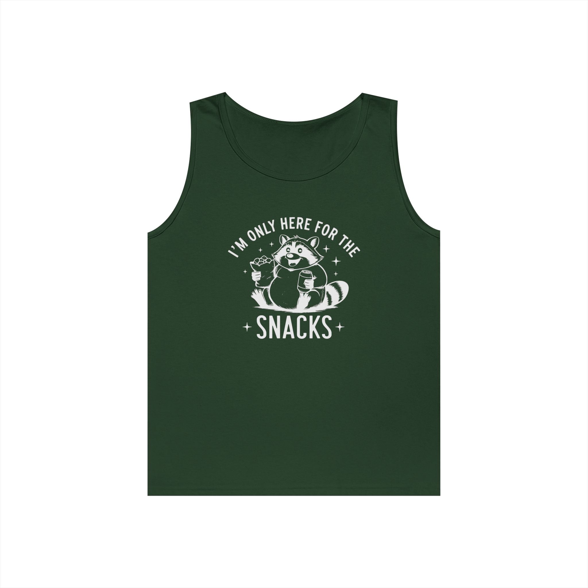 Women's Graphic Tank - I'm Only Here For The Snacks | Tank Top by atgodanddesigns