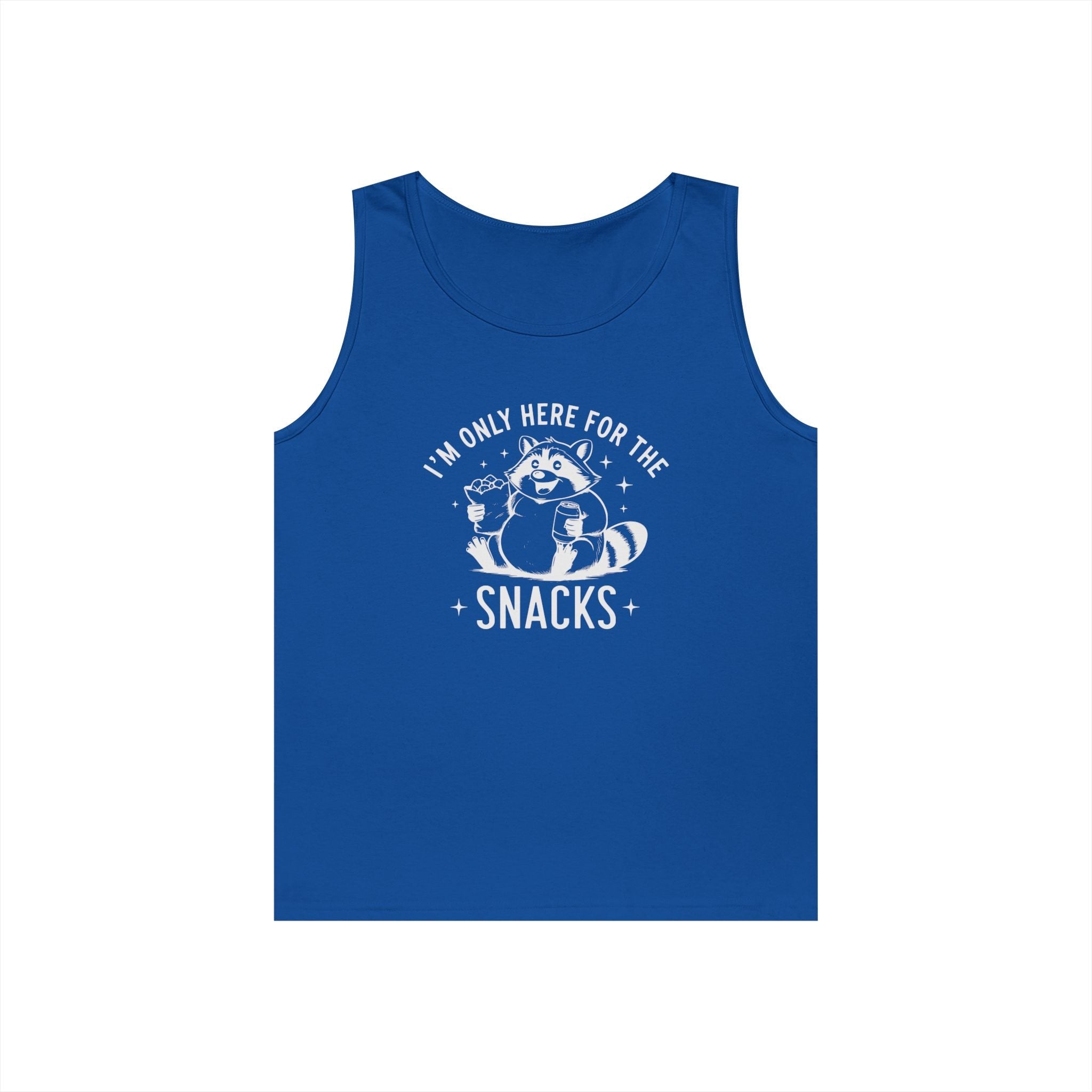 Women's Graphic Tank - I'm Only Here For The Snacks | Tank Top by atgodanddesigns