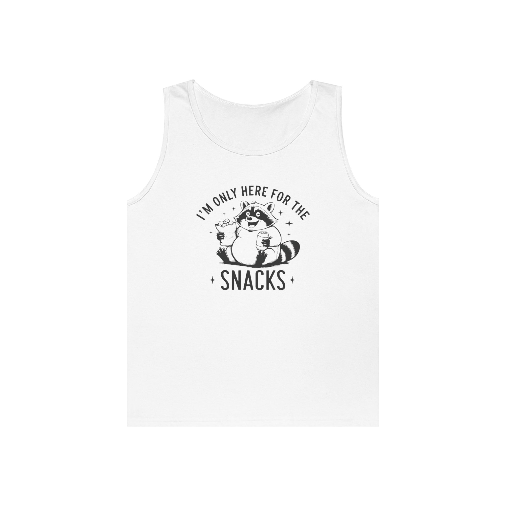 Women's Graphic Tank - I'm Only Here For The Snacks | Tank Top by atgodanddesigns
