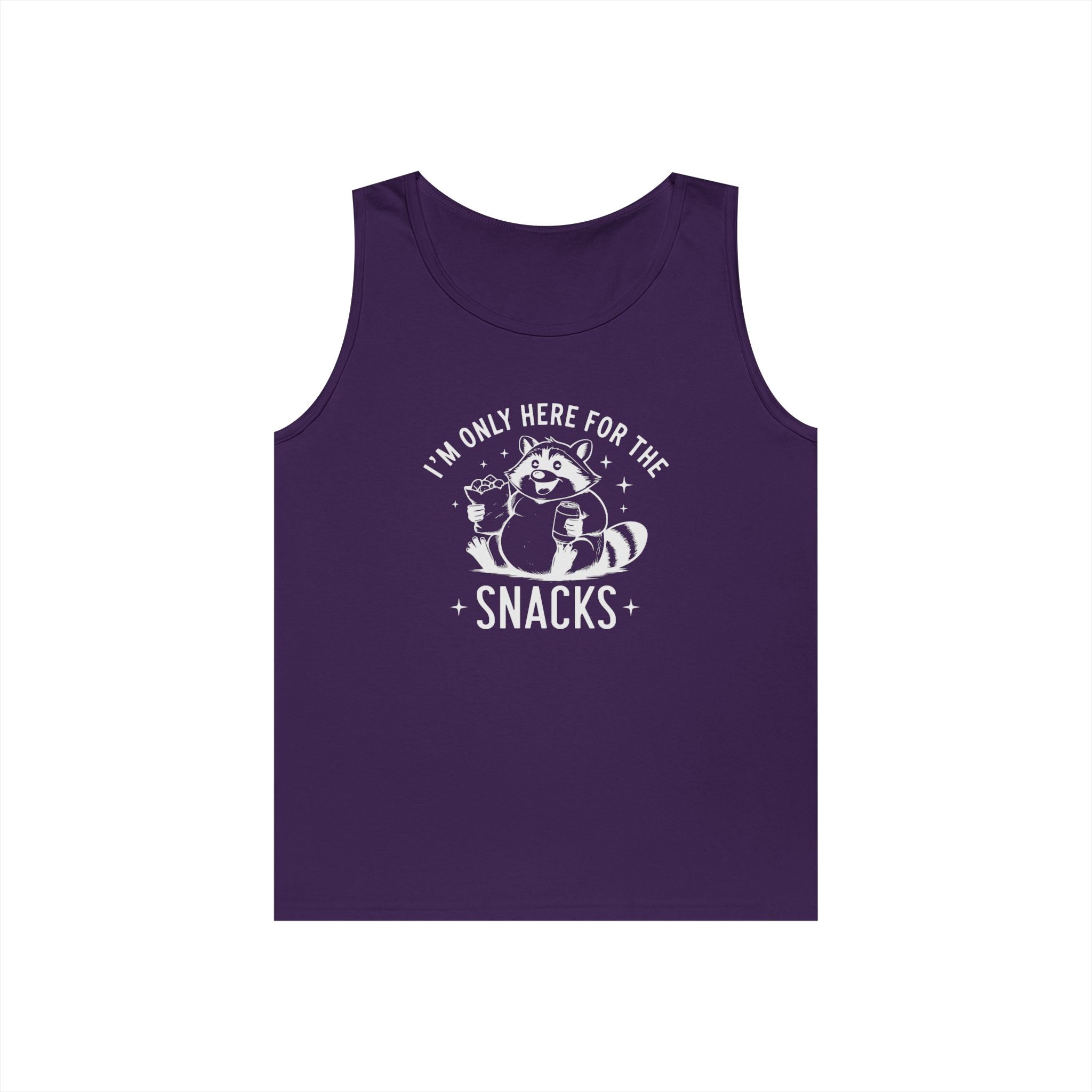 Women's Graphic Tank - I'm Only Here For The Snacks | Tank Top by atgodanddesigns