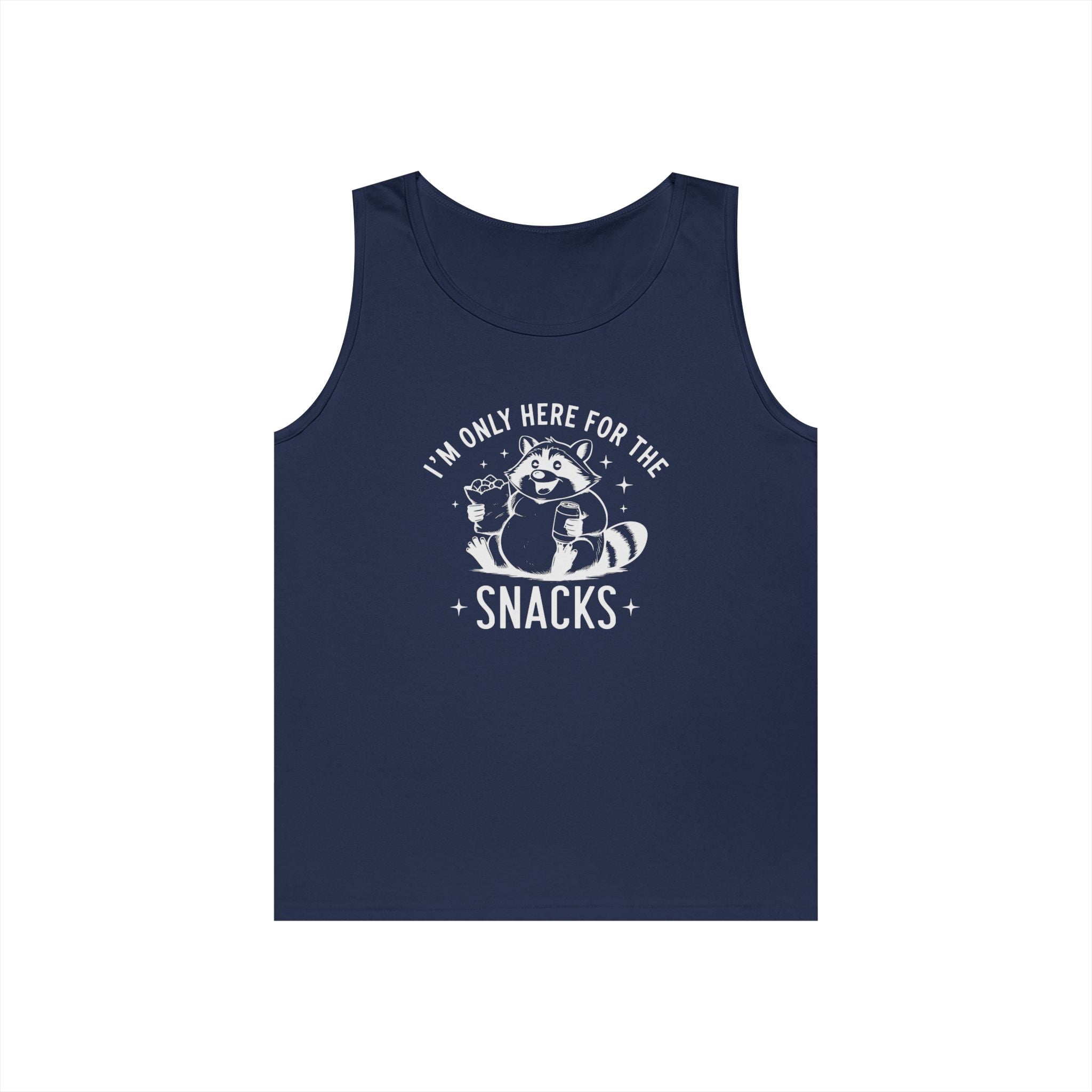 Women's Graphic Tank - I'm Only Here For The Snacks | Tank Top by atgodanddesigns