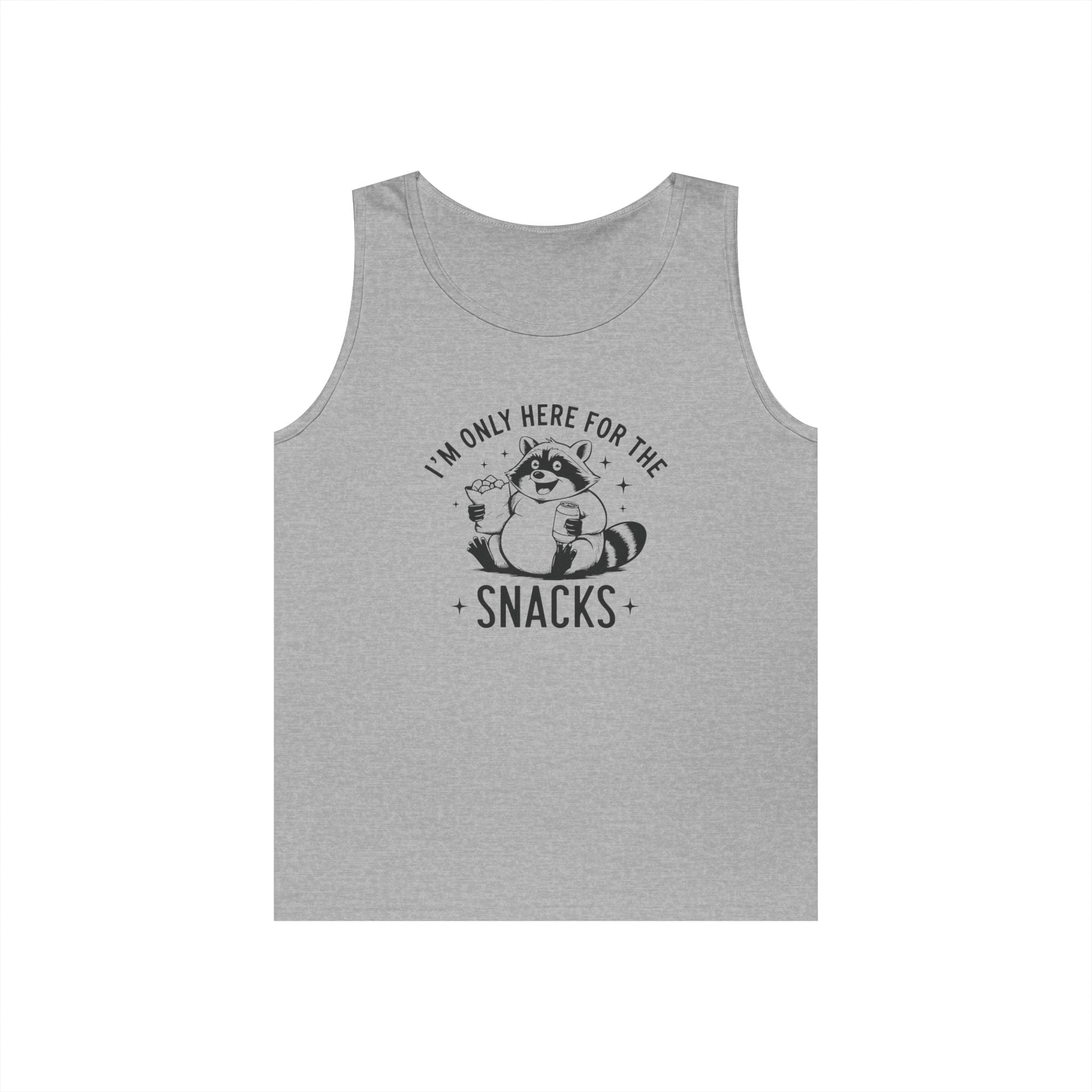 Women's Graphic Tank - I'm Only Here For The Snacks | Tank Top by atgodanddesigns