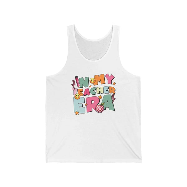 Women's Graphic Tank - In My Teacher Era | Tank Top by atgodanddesigns