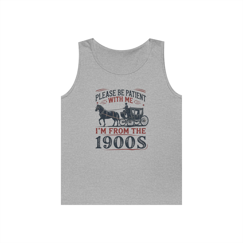 Women's Graphic Tank Top - Please Be Patient With Me I'm From The 1900s | Tank Top by atgodanddesigns