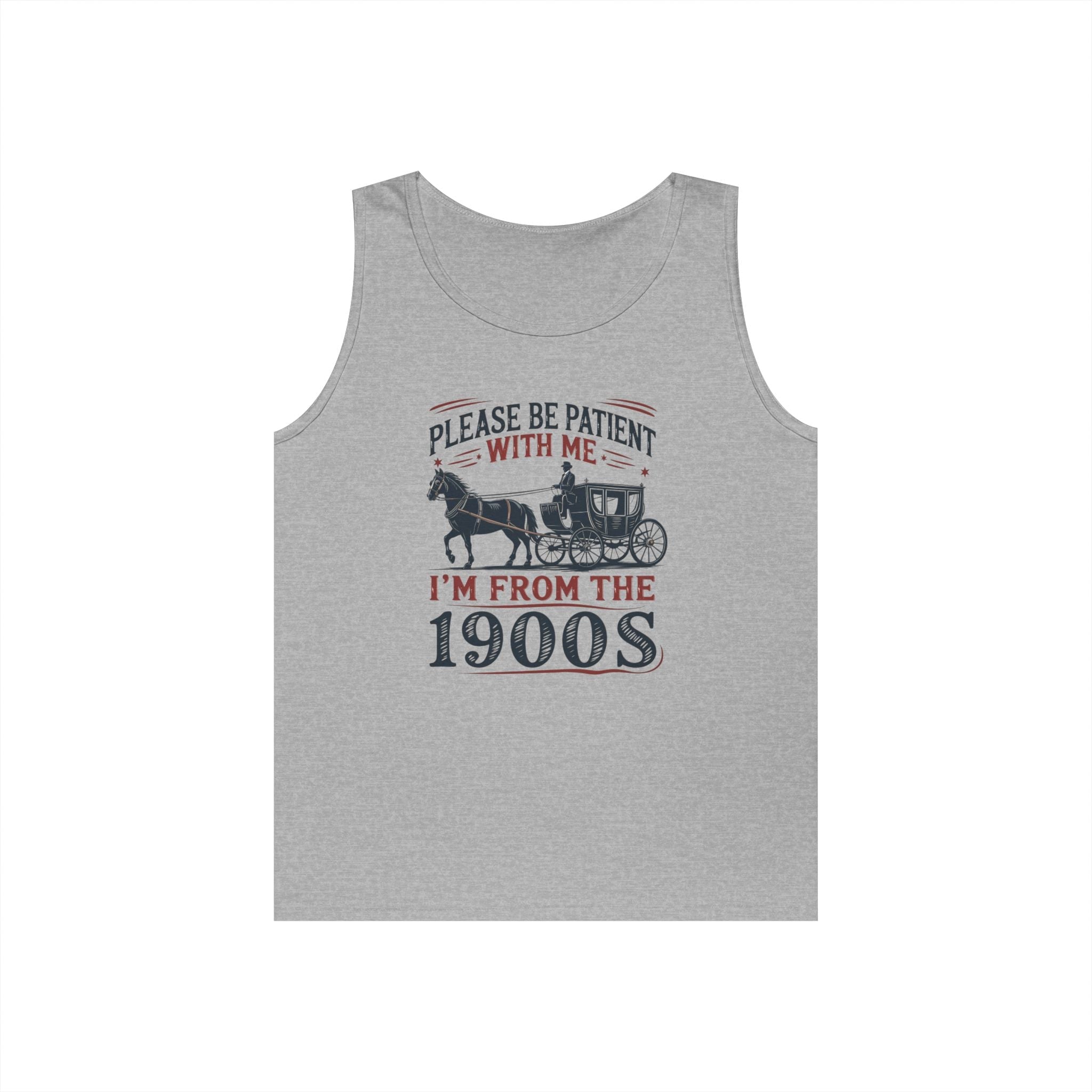 Women's Graphic Tank Top - Please Be Patient With Me I'm From The 1900s | Tank Top by atgodanddesigns