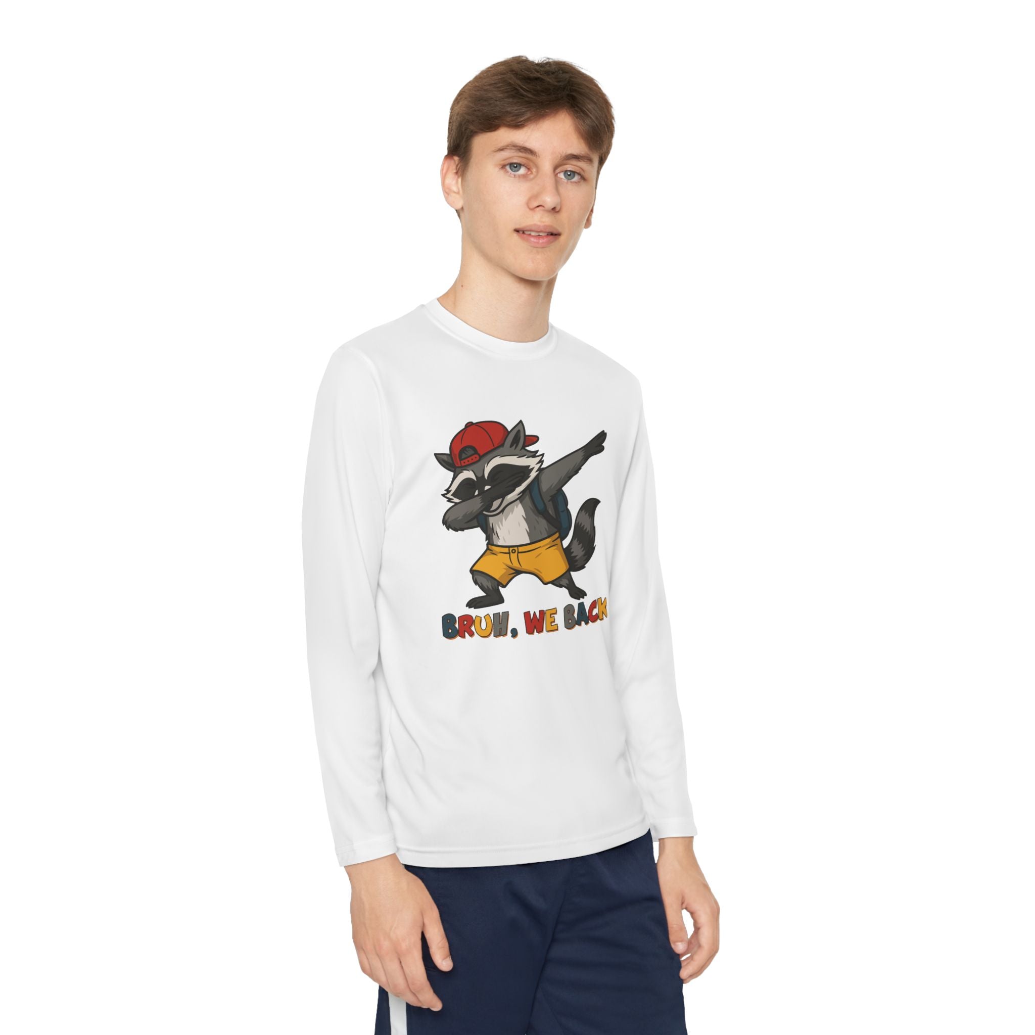 Youth Graphic Boys Long Sleeve T-Shirt - Bruh, We Back | Kids clothes by atgodanddesigns