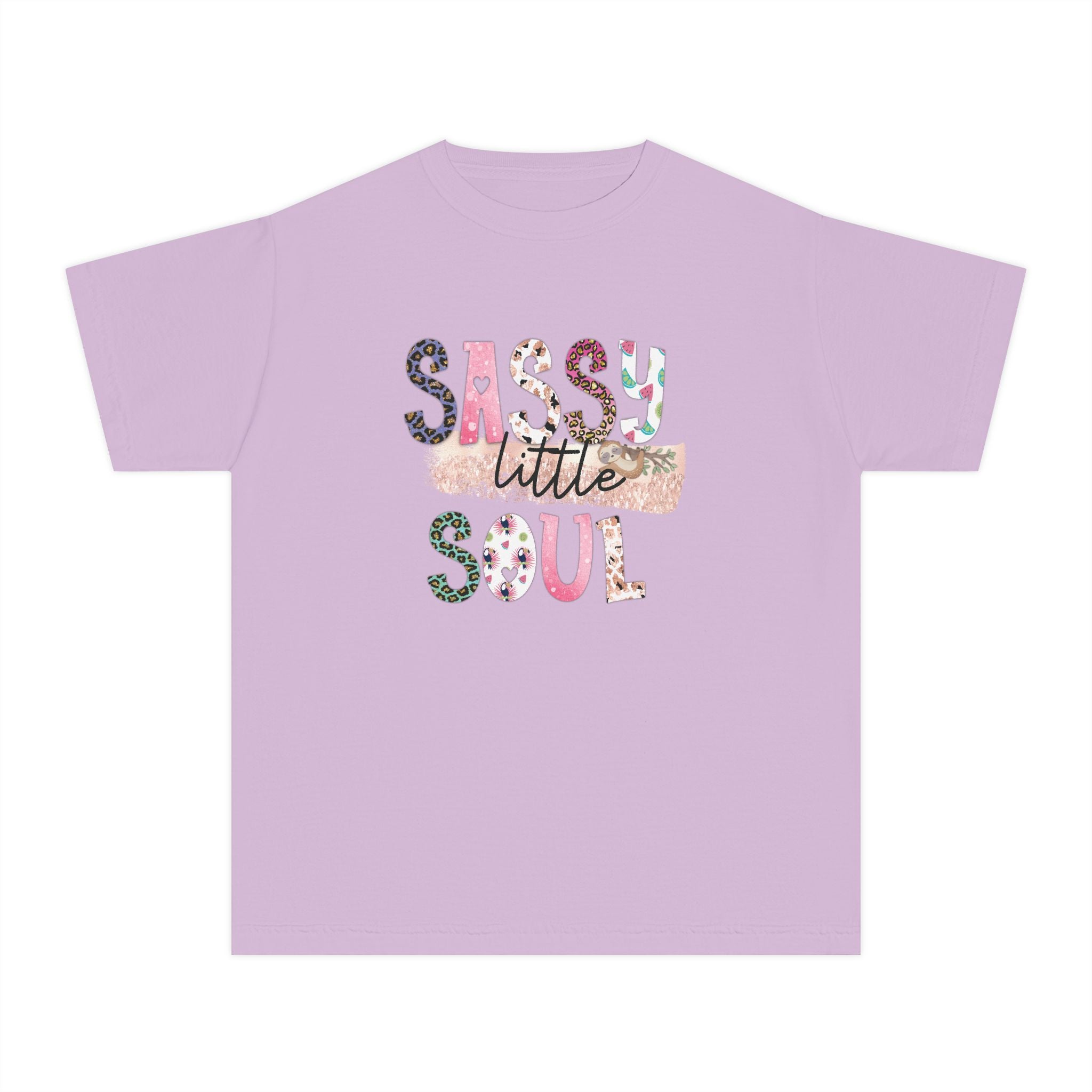 Youth Graphic Girls T-Shirt - Sassy Little Soul | Kids clothes by atgodanddesigns
