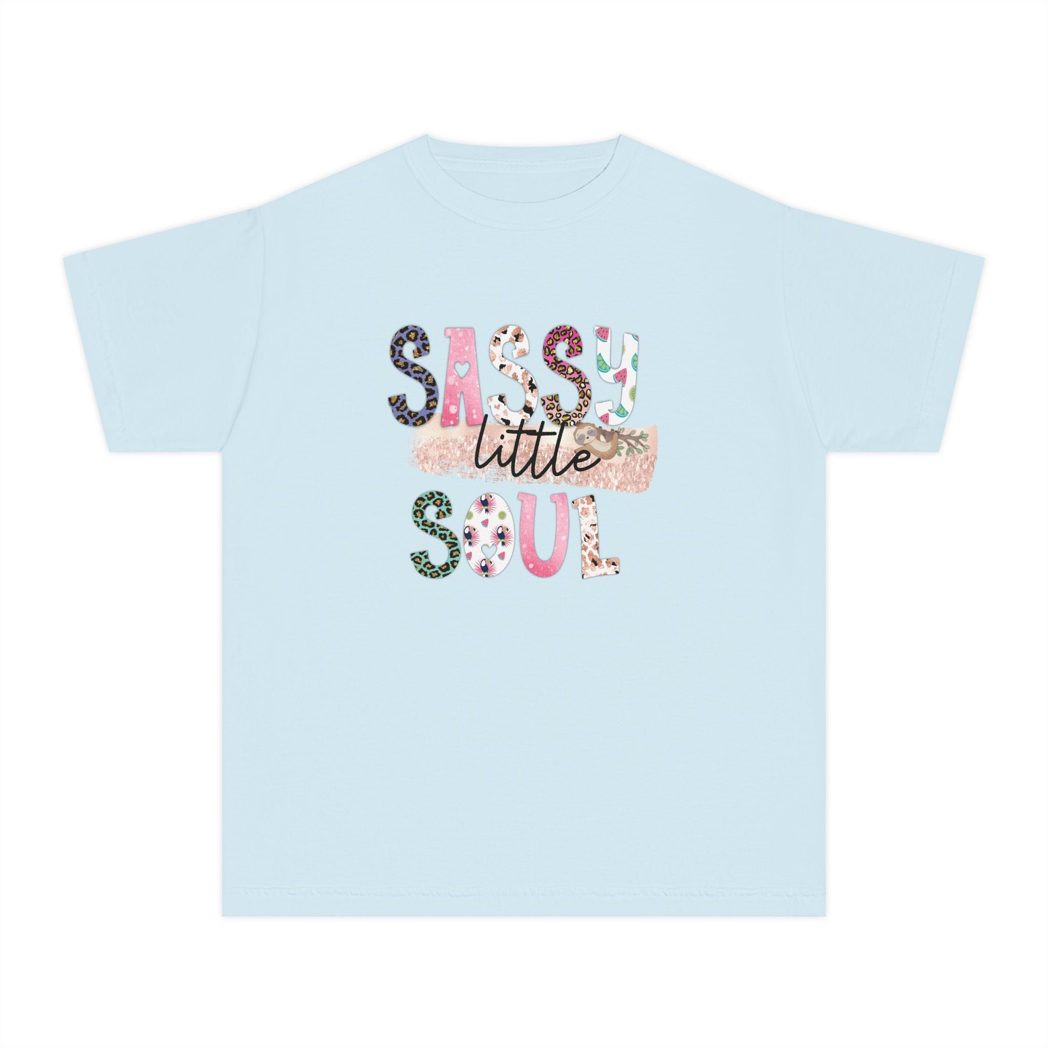 Youth Graphic Girls T-Shirt - Sassy Little Soul | Kids clothes by atgodanddesigns