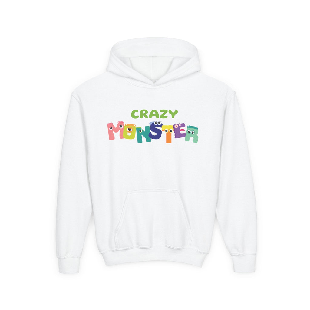 Youth Graphic Hoodie - Crazy Monster | Kids clothes by atgodanddesigns