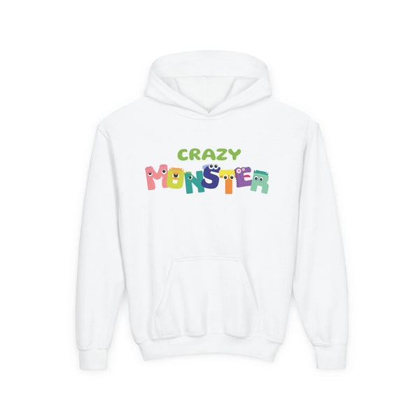 Youth Graphic Hoodie - Crazy Monster | Kids clothes by atgodanddesigns