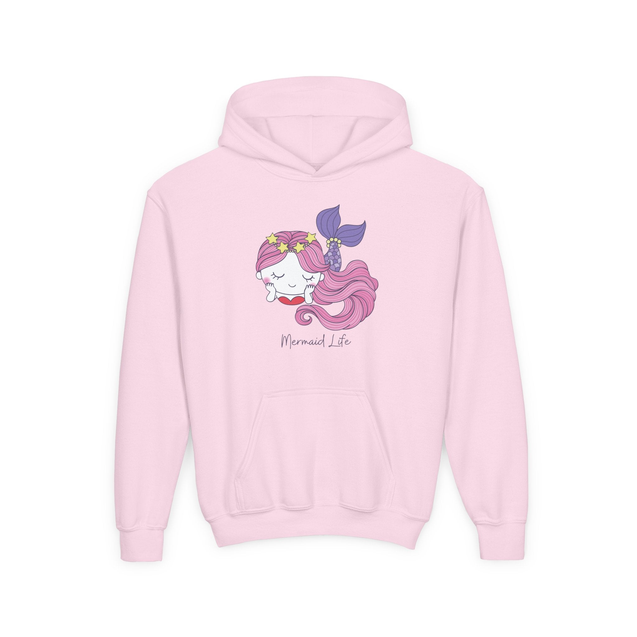 Youth Graphic Hoodie - Mermaid Life | Kids clothes by atgodanddesigns