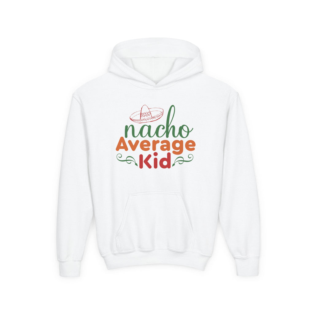 Youth Graphic Hoodie - Nacho Average Kid | Kids clothes by atgodanddesigns