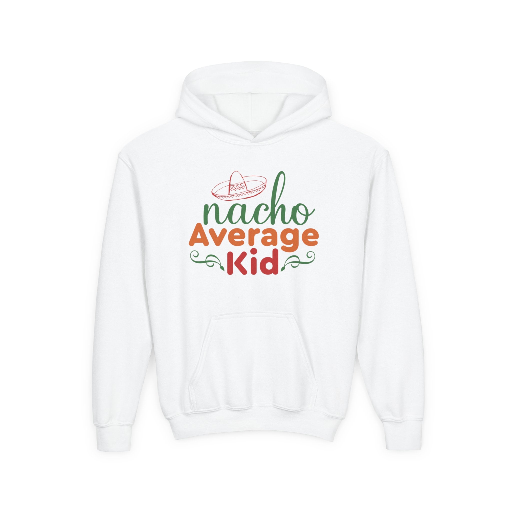 Youth Graphic Hoodie - Nacho Average Kid | Kids clothes by atgodanddesigns
