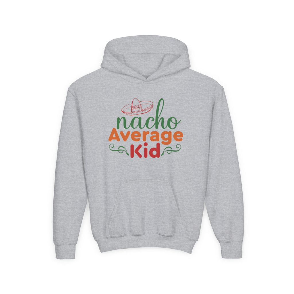 Youth Graphic Hoodie - Nacho Average Kid | Kids clothes by atgodanddesigns