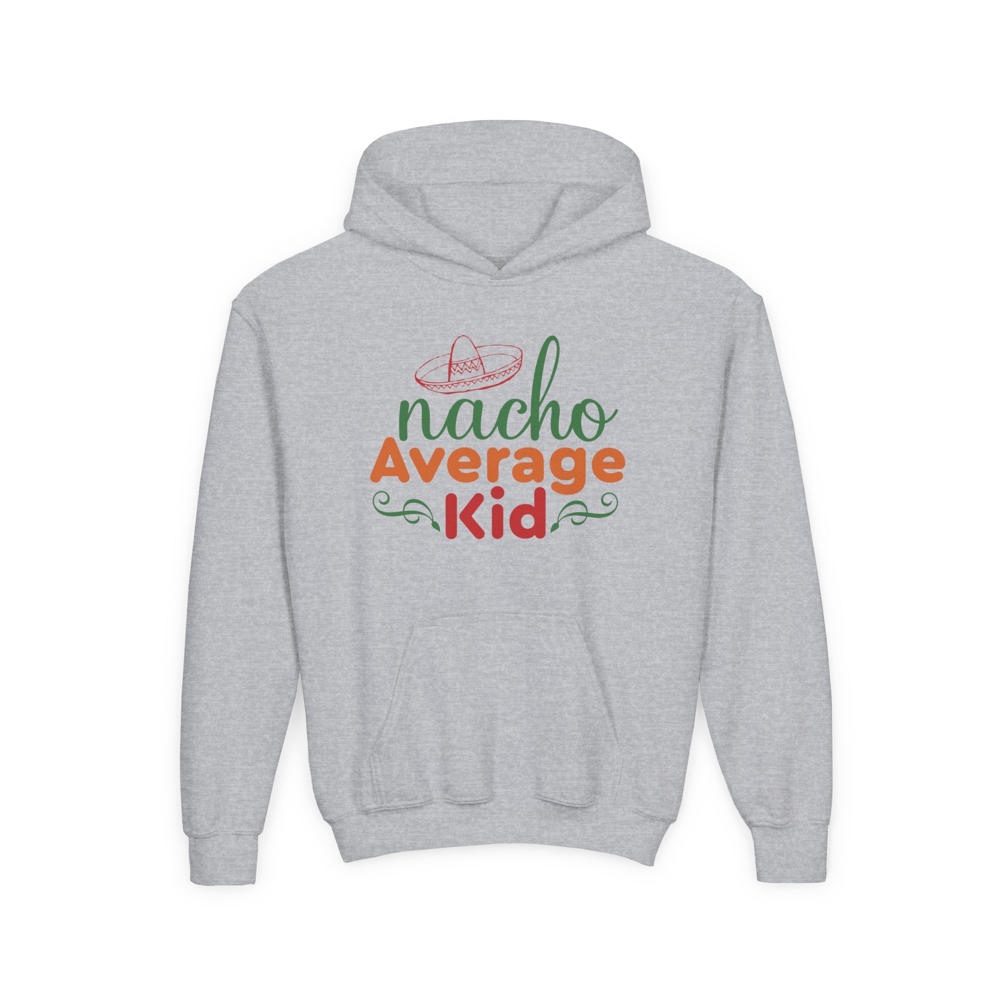 Youth Graphic Hoodie - Nacho Average Kid | Kids clothes by atgodanddesigns