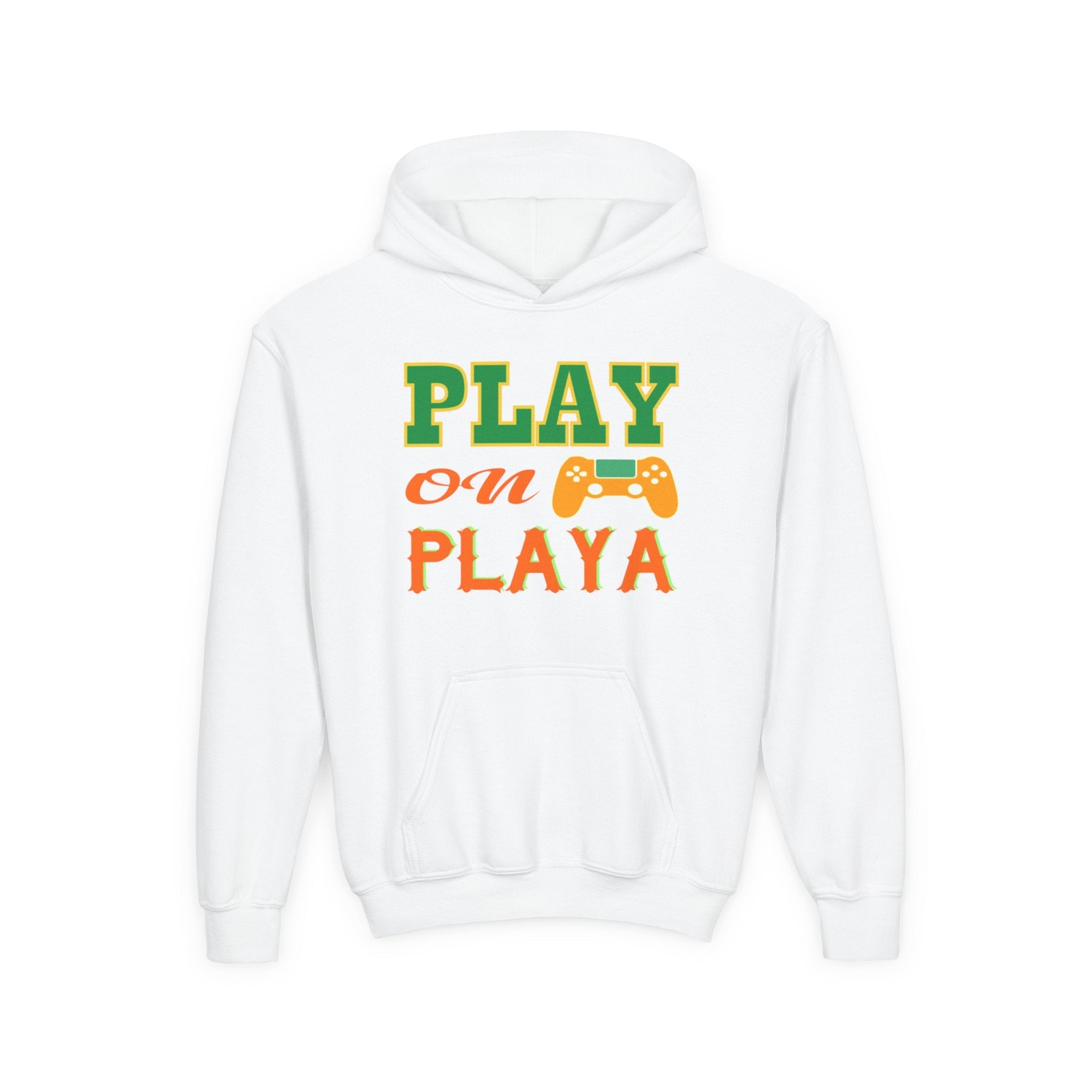 Youth Graphic Hoodie - Play On Playa | Kids clothes by atgodanddesigns