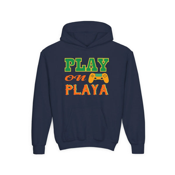 Youth Graphic Hoodie - Play On Playa | Kids clothes by atgodanddesigns