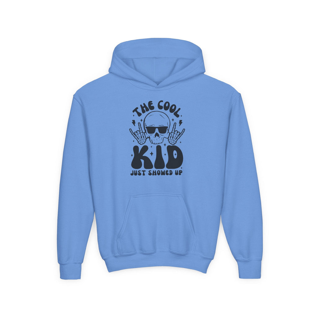 Youth Graphic Hoodie - The Cool Kid Just Showed Up | Kids clothes by atgodanddesigns