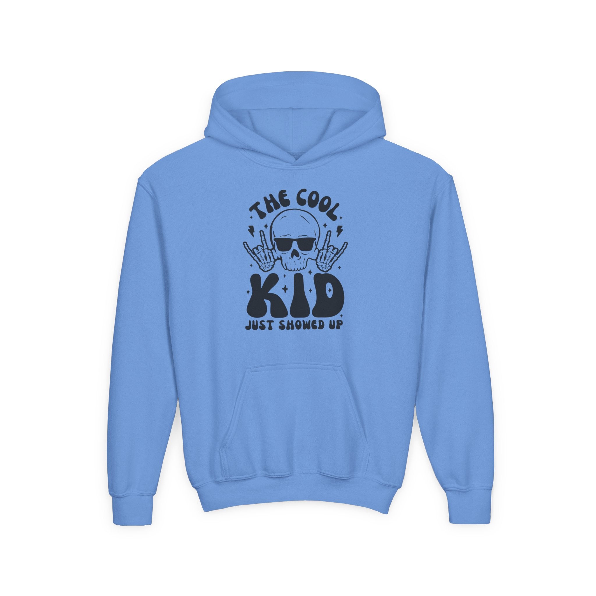 Youth Graphic Hoodie - The Cool Kid Just Showed Up | Kids clothes by atgodanddesigns