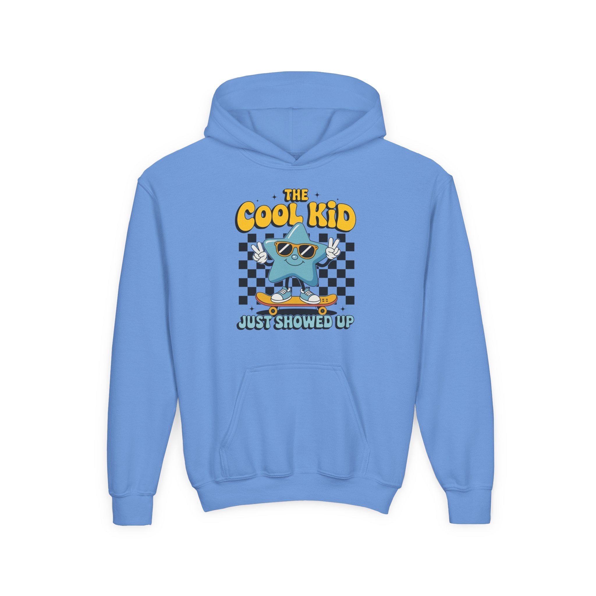 Youth Graphic Hoodie - The Cool Kid Just Showed Up | Kids clothes by atgodanddesigns