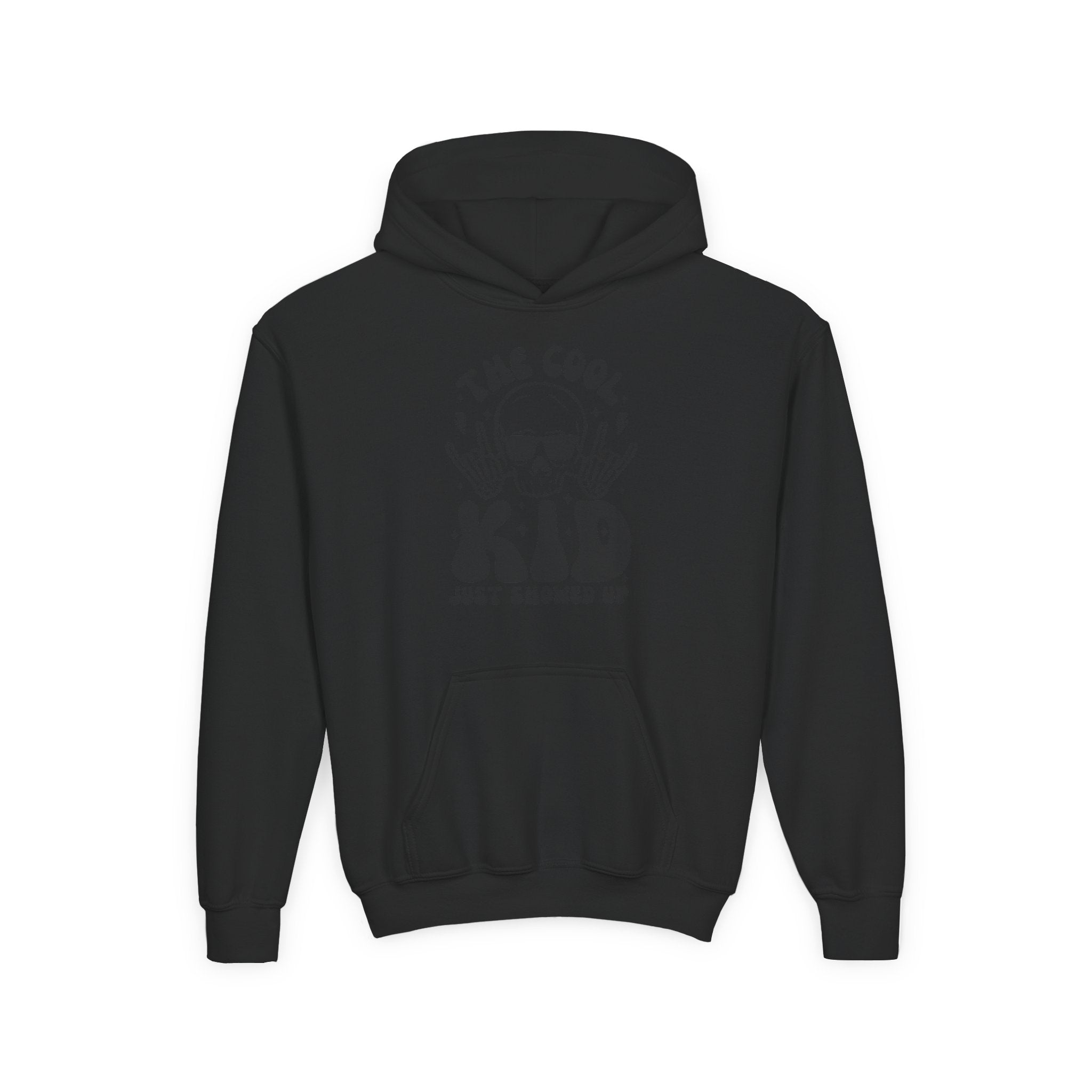 Youth Graphic Hoodie - The Cool Kid Just Showed Up | Kids clothes by atgodanddesigns