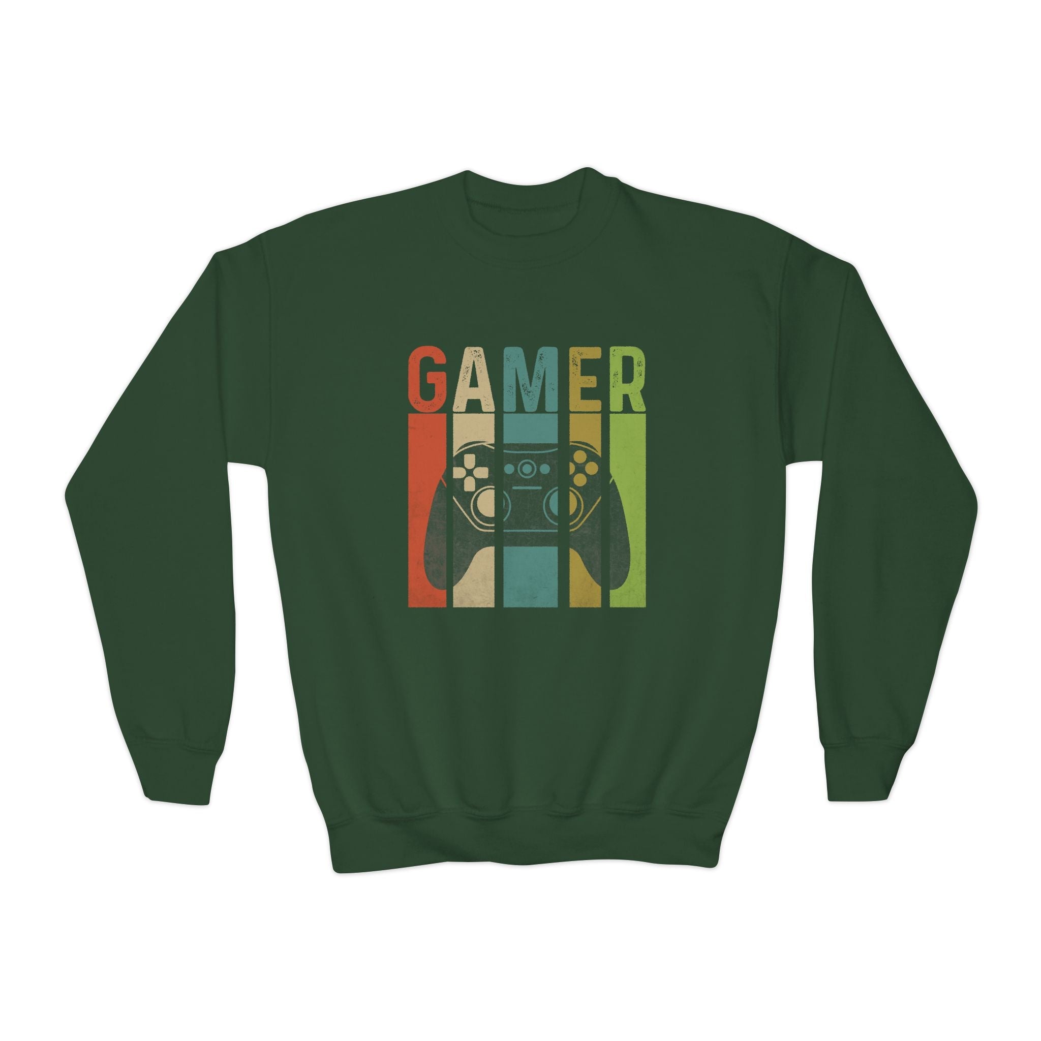 Youth Graphic Sweatshirt - GAMER | Kids clothes by atgodanddesigns