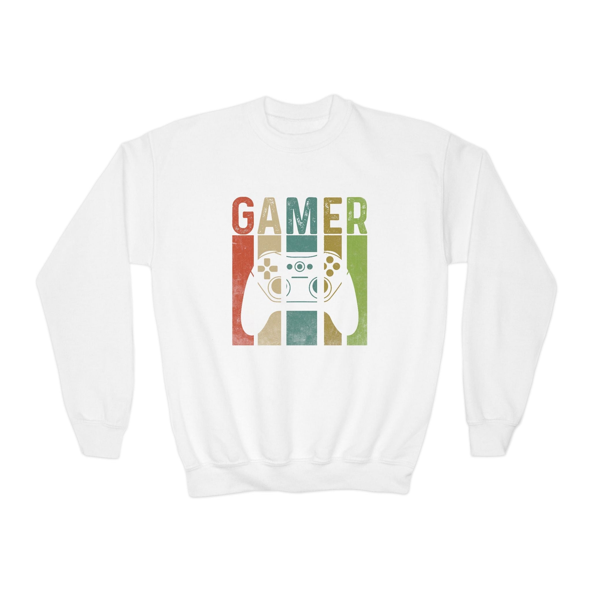 Youth Graphic Sweatshirt - GAMER | Kids clothes by atgodanddesigns