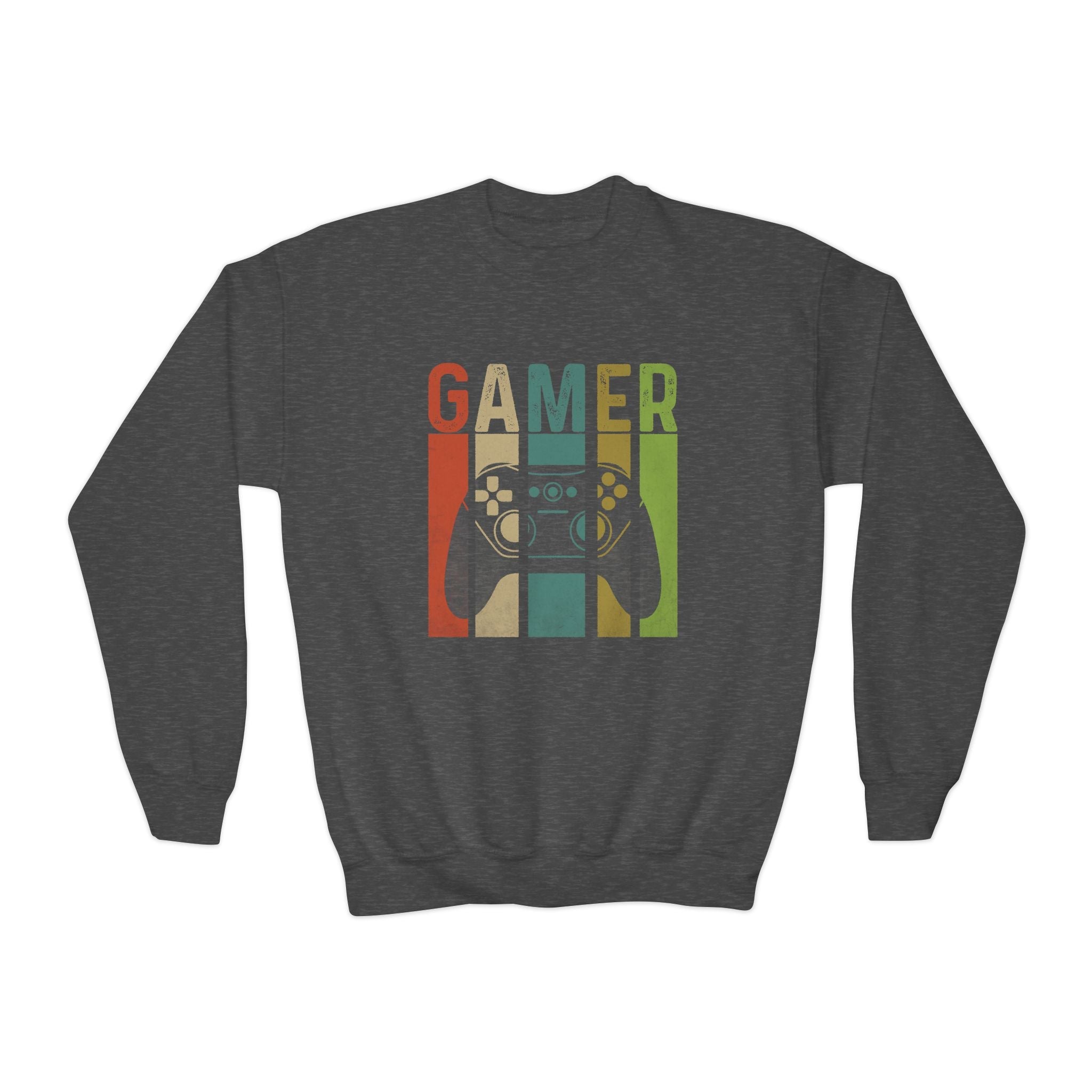 Youth Graphic Sweatshirt - GAMER | Kids clothes by atgodanddesigns