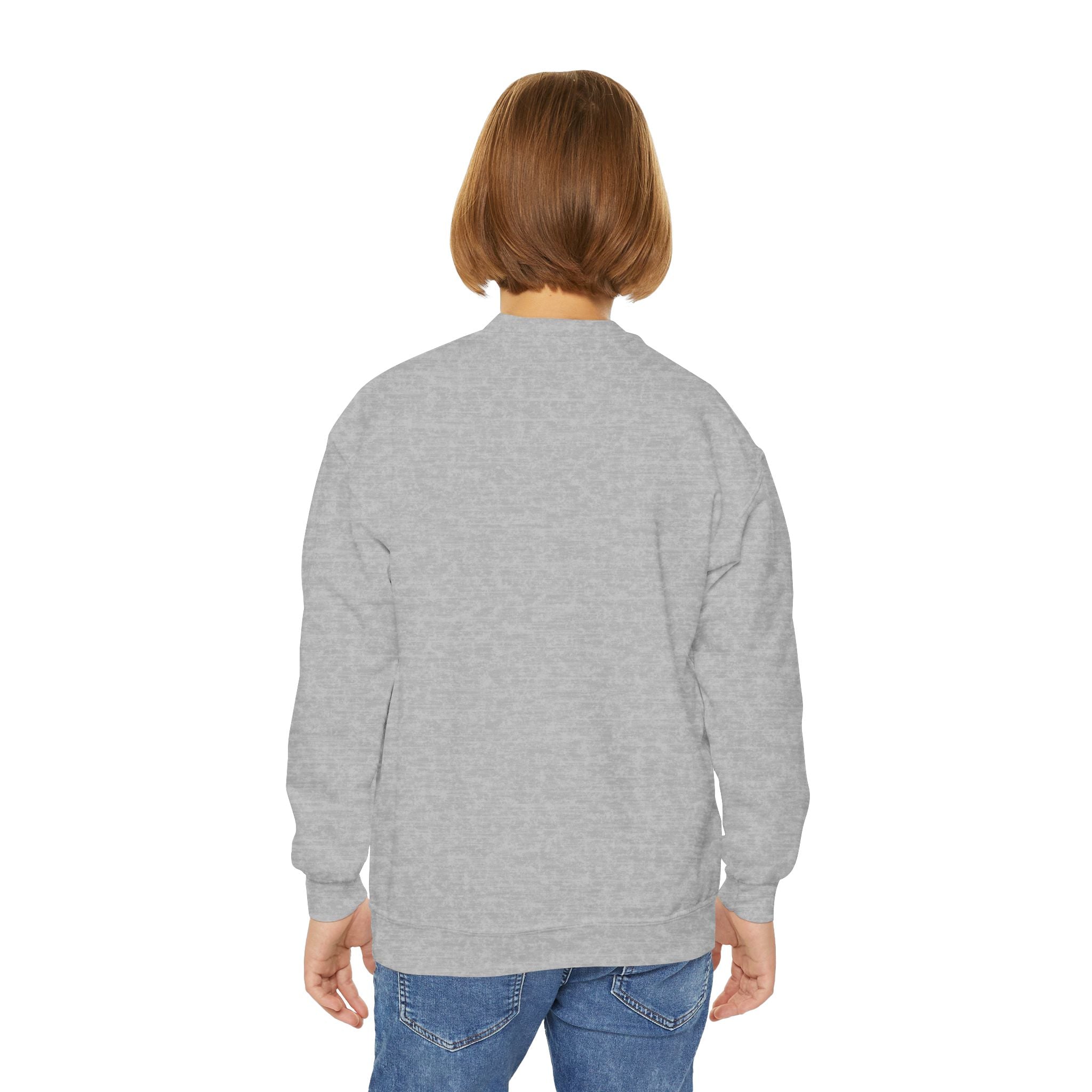 Youth Graphic Sweatshirt - Just A Boy Who Loves Monster Trucks | Kids clothes by atgodanddesigns