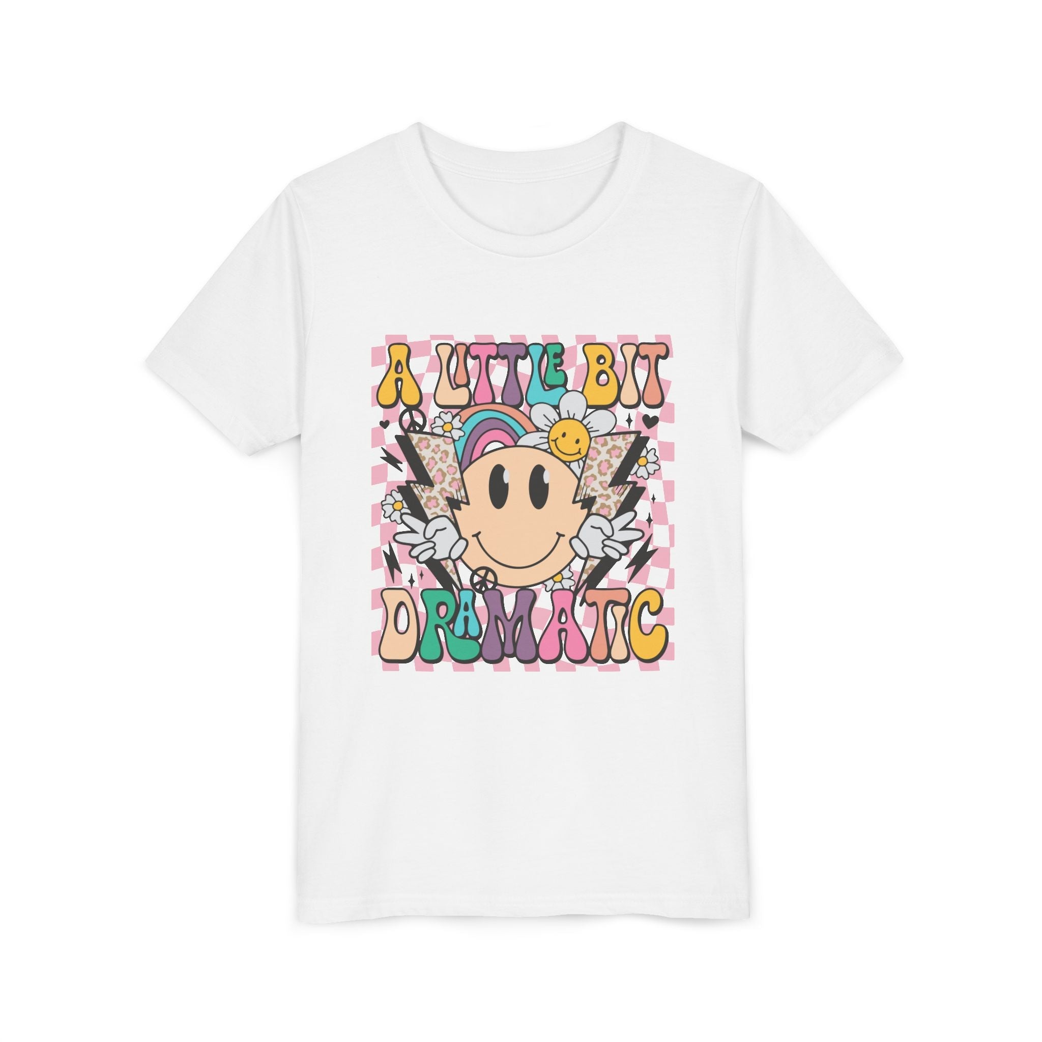 Youth Graphic T-Shirt - A Little Bit Dramatic | Kids clothes by atgodanddesigns